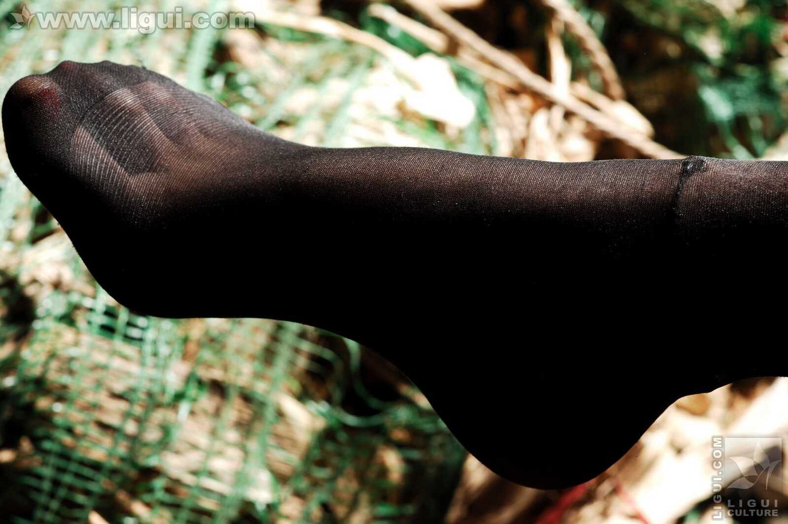 Model 伊园《黑丝诱惑捆绑主题》 [丽柜美束LiGui第1张