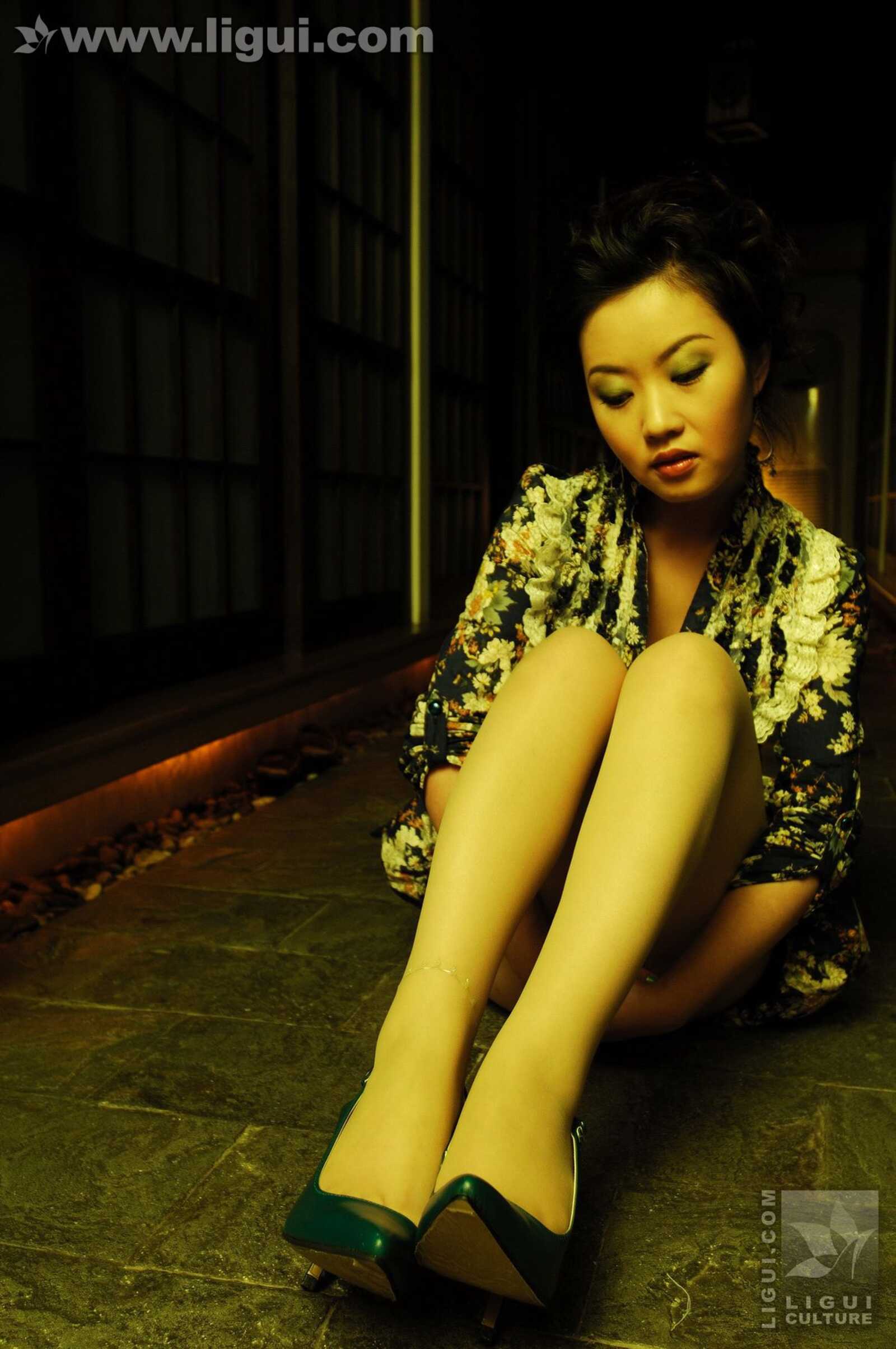 Model 小露露《性感小猫咪》 [丽柜LiGui] 丝足写真第11张