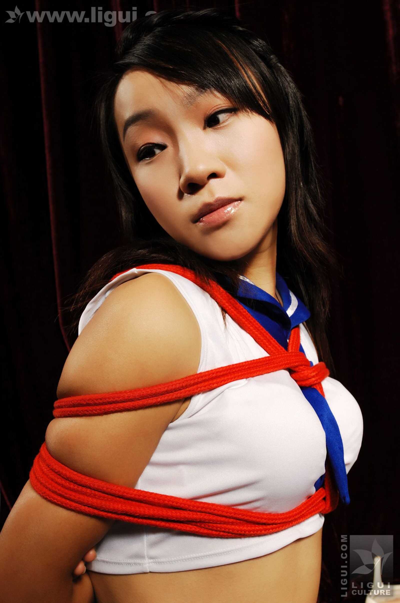 Model 伊园《被困网中欲出不能》 [丽柜美束LiGui第10张