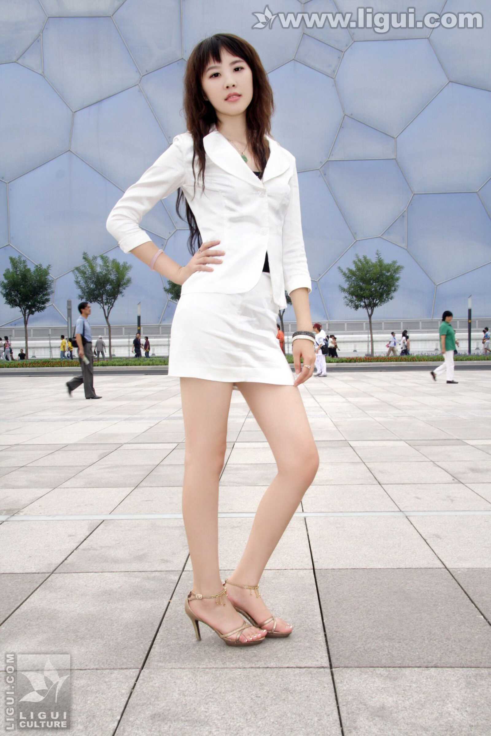 Model 菲菲《超级美女奥运赛场展》 [丽柜LiGui] 美第1张