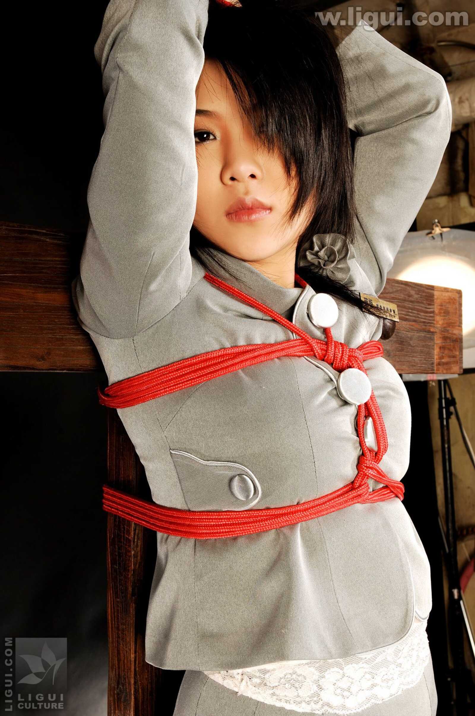 Model 文静《被束缚的女秘书》 [丽柜美束LiGui] 美第8张