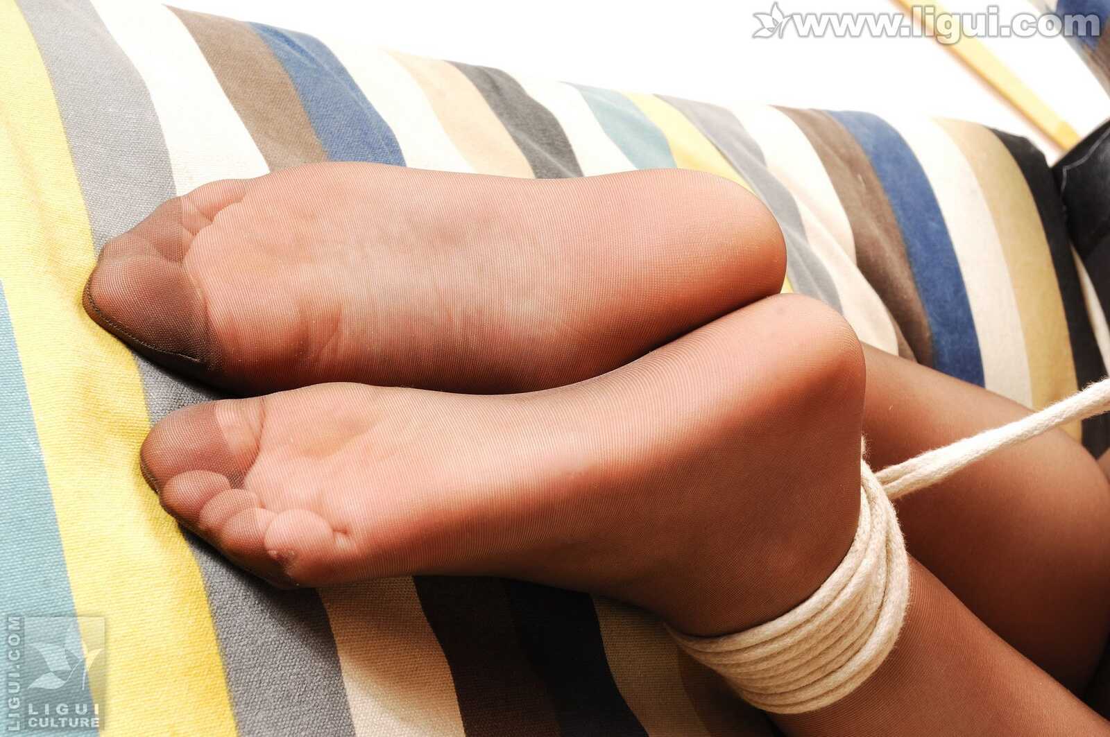 Model 文静《完美诱惑的捆绑艺术》 [丽柜美束Li第7张