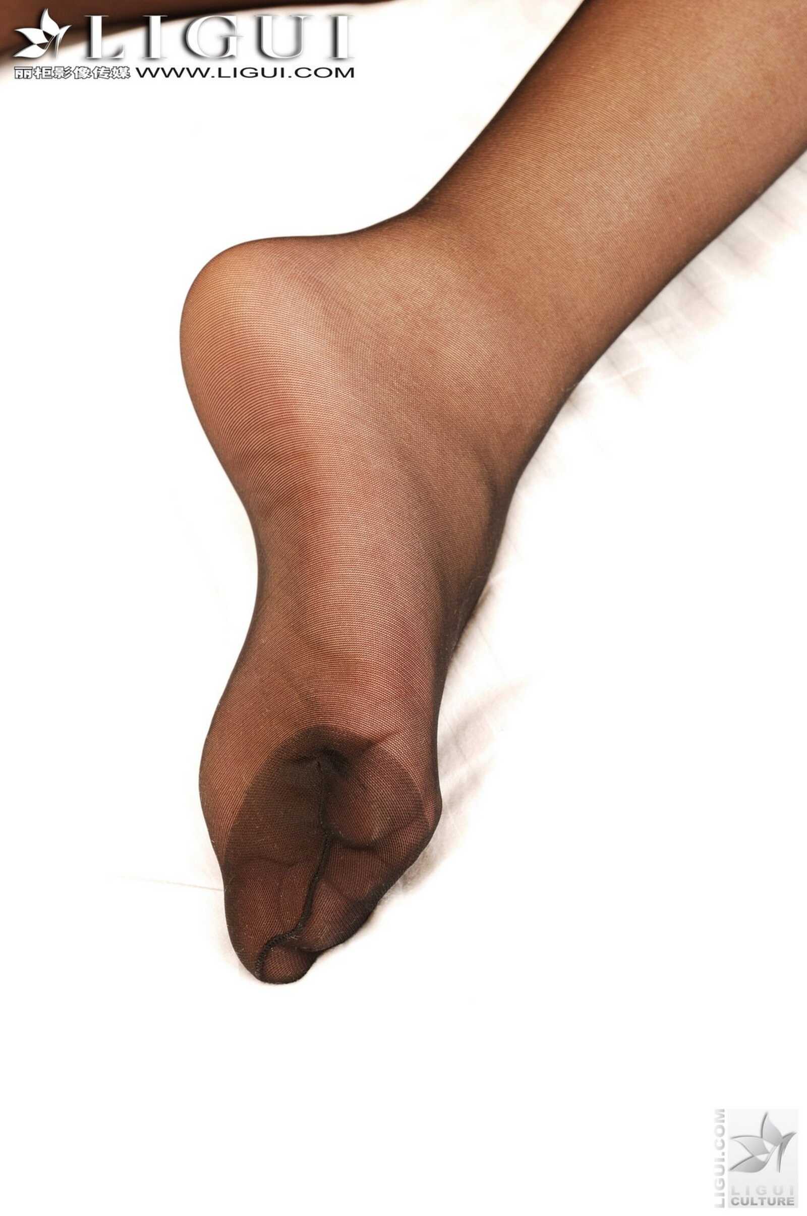 Model 苏菲《诱人黑丝美腿》 [丽柜LiGui] 美腿玉足第13张
