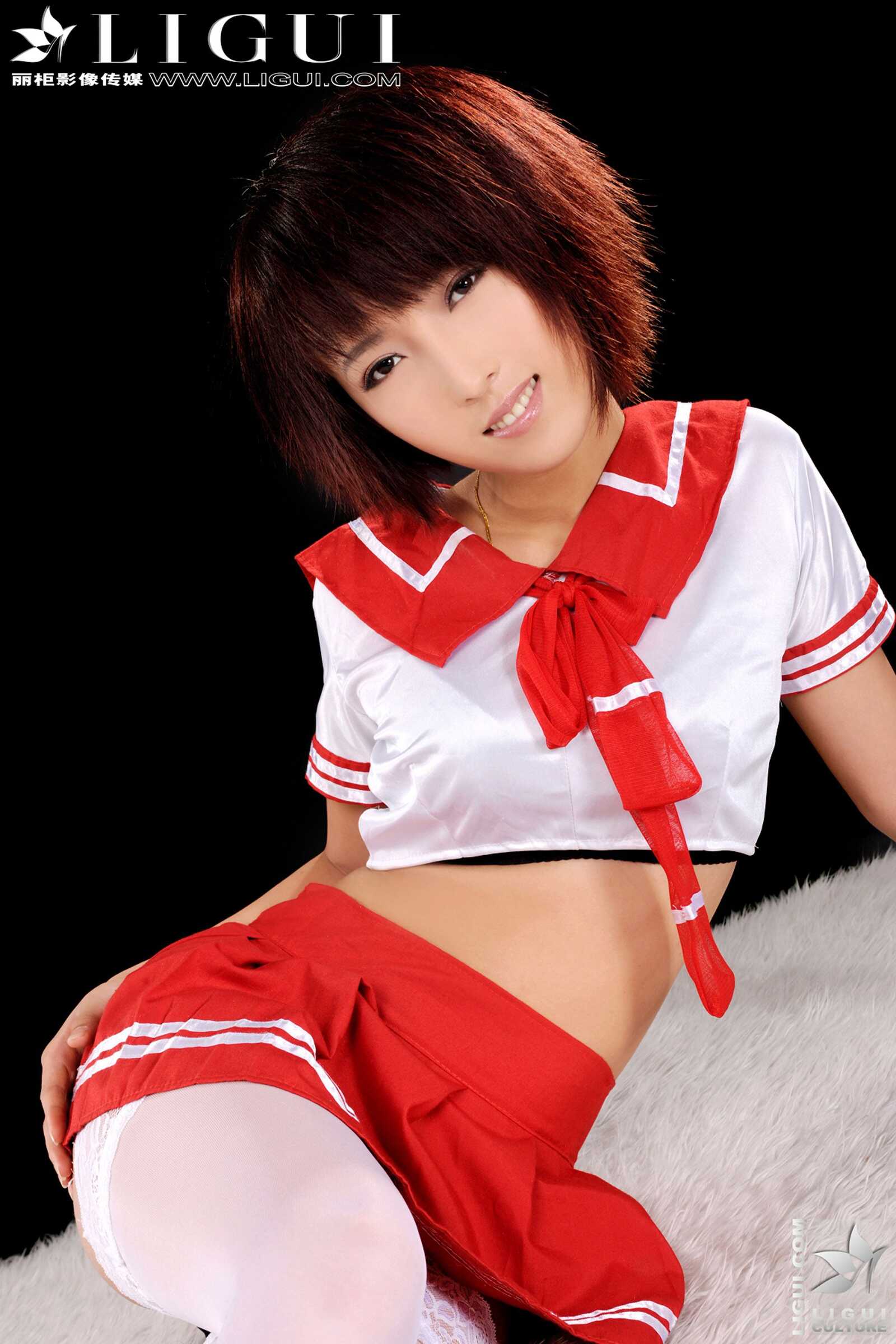 Model 美美《清纯学生妹》 上下合集 [丽柜LiGui] 美第8张