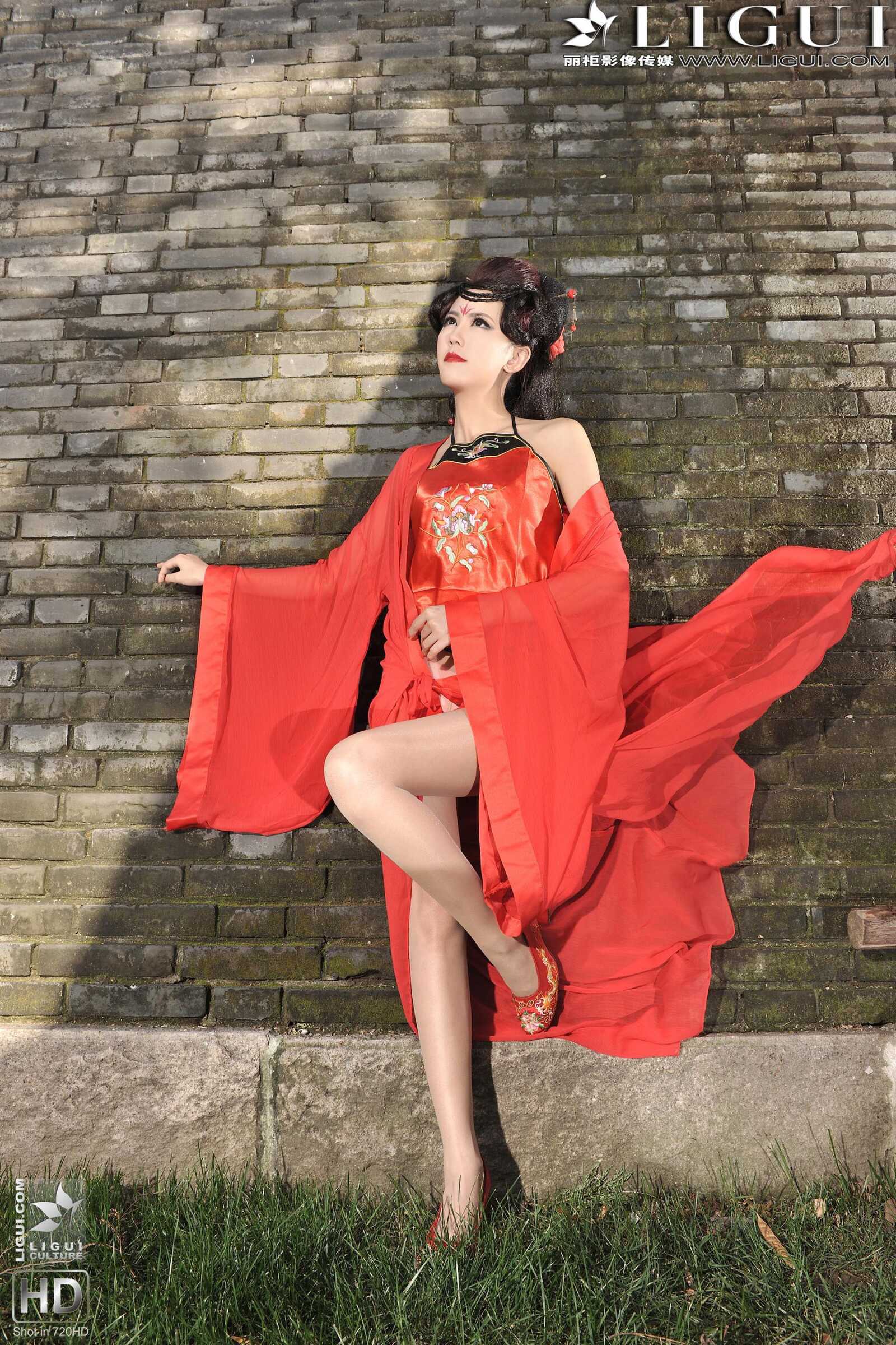 Model 可馨《绝色古典美女》 [丽柜LiGui] 美腿玉足第14张