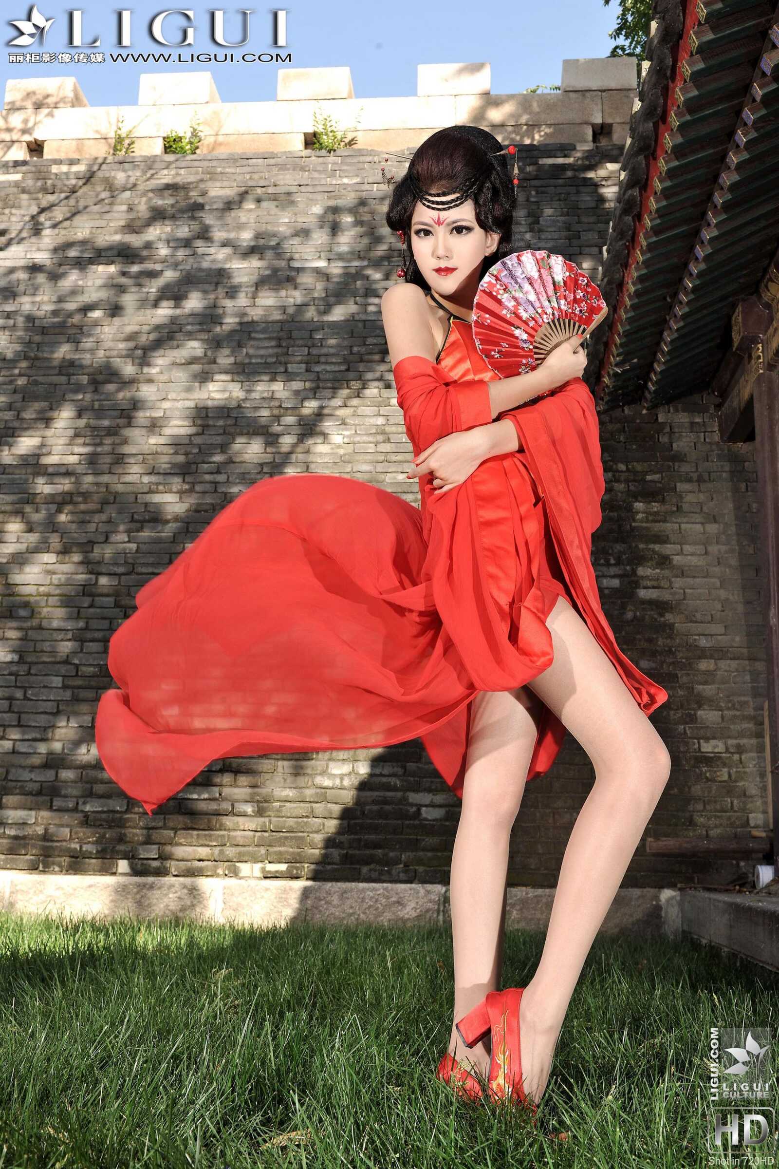 Model 可馨《绝色古典美女》 [丽柜LiGui] 美腿玉足第17张