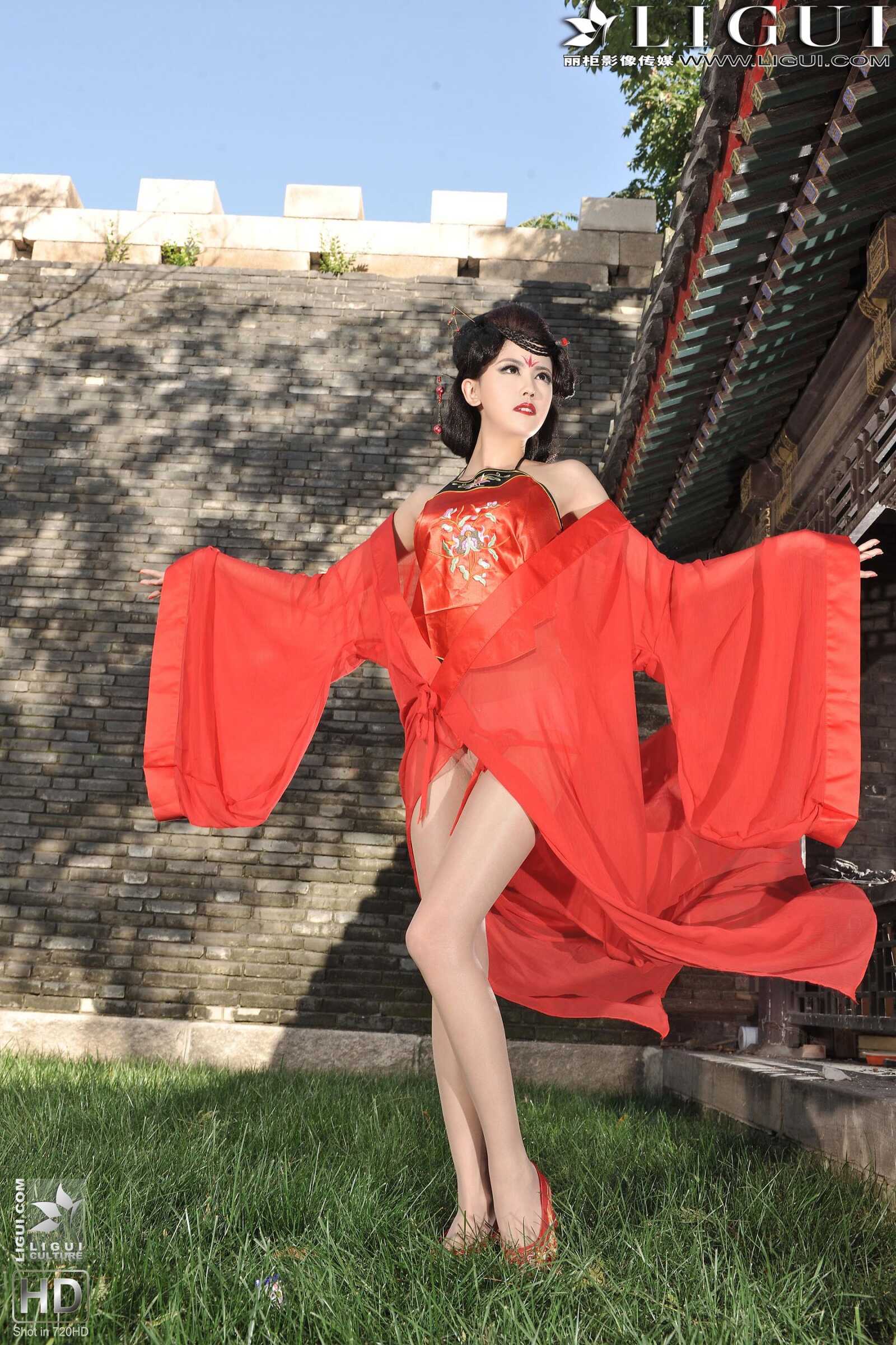 Model 可馨《绝色古典美女》 [丽柜LiGui] 美腿玉足第16张