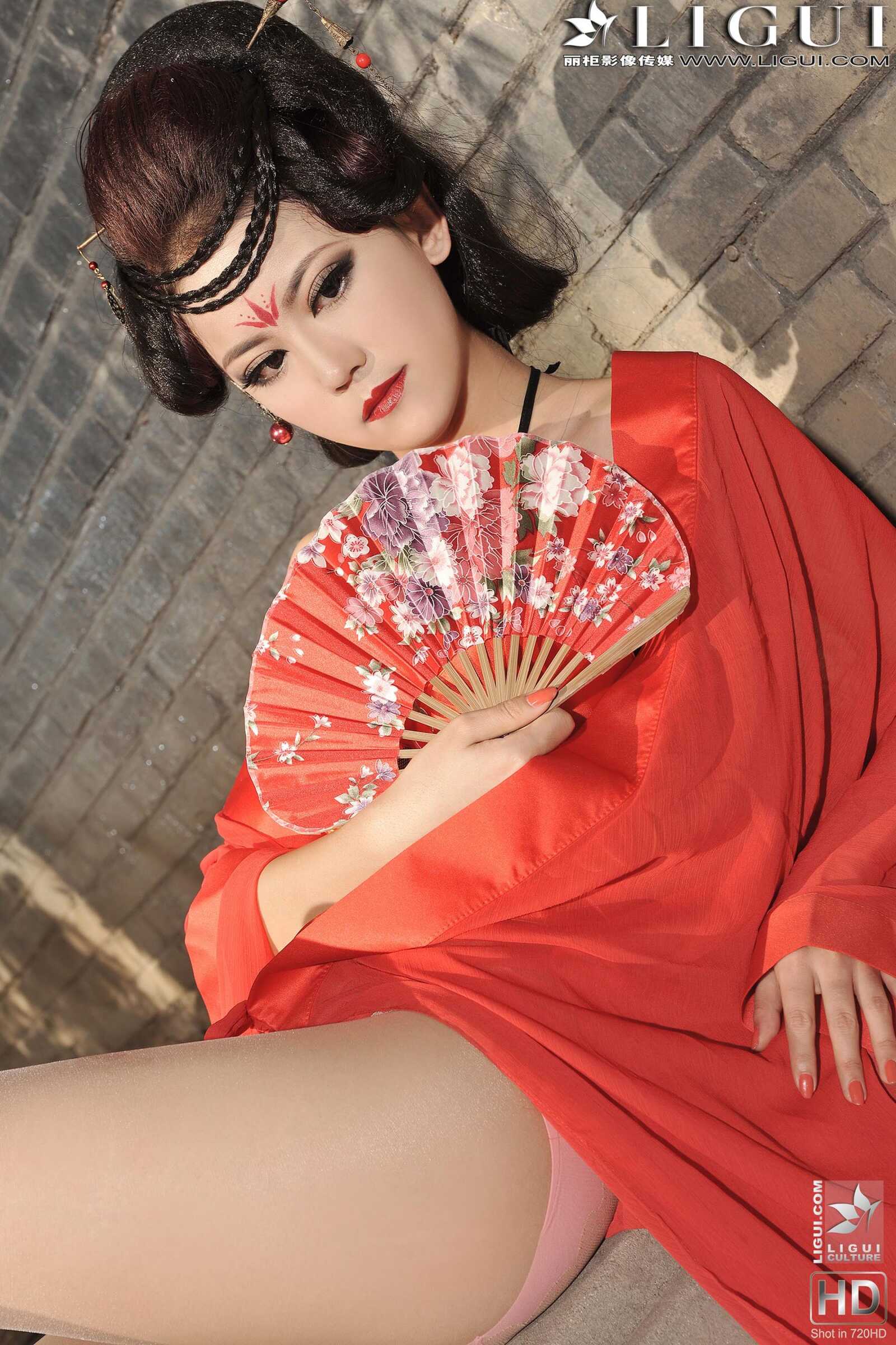 Model 可馨《绝色古典美女》 [丽柜LiGui] 美腿玉足第12张