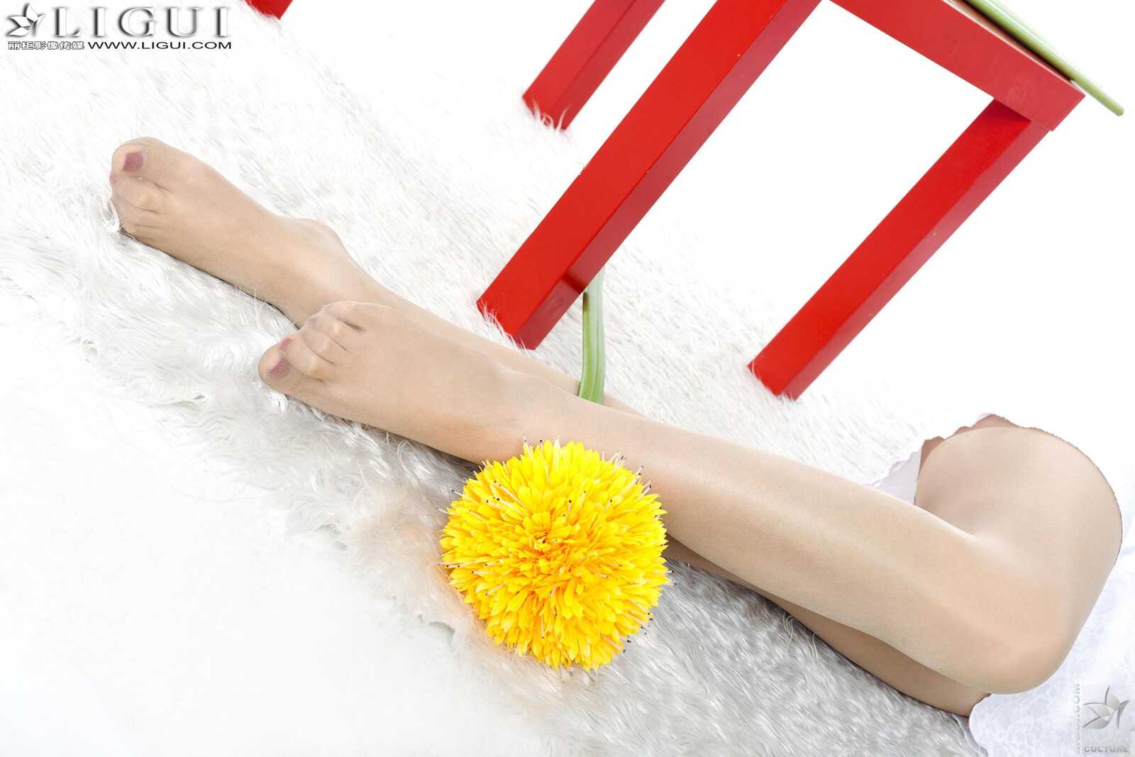 Model 文静《唯美睡衣美足》上下全集 [丽柜LiGui第10张