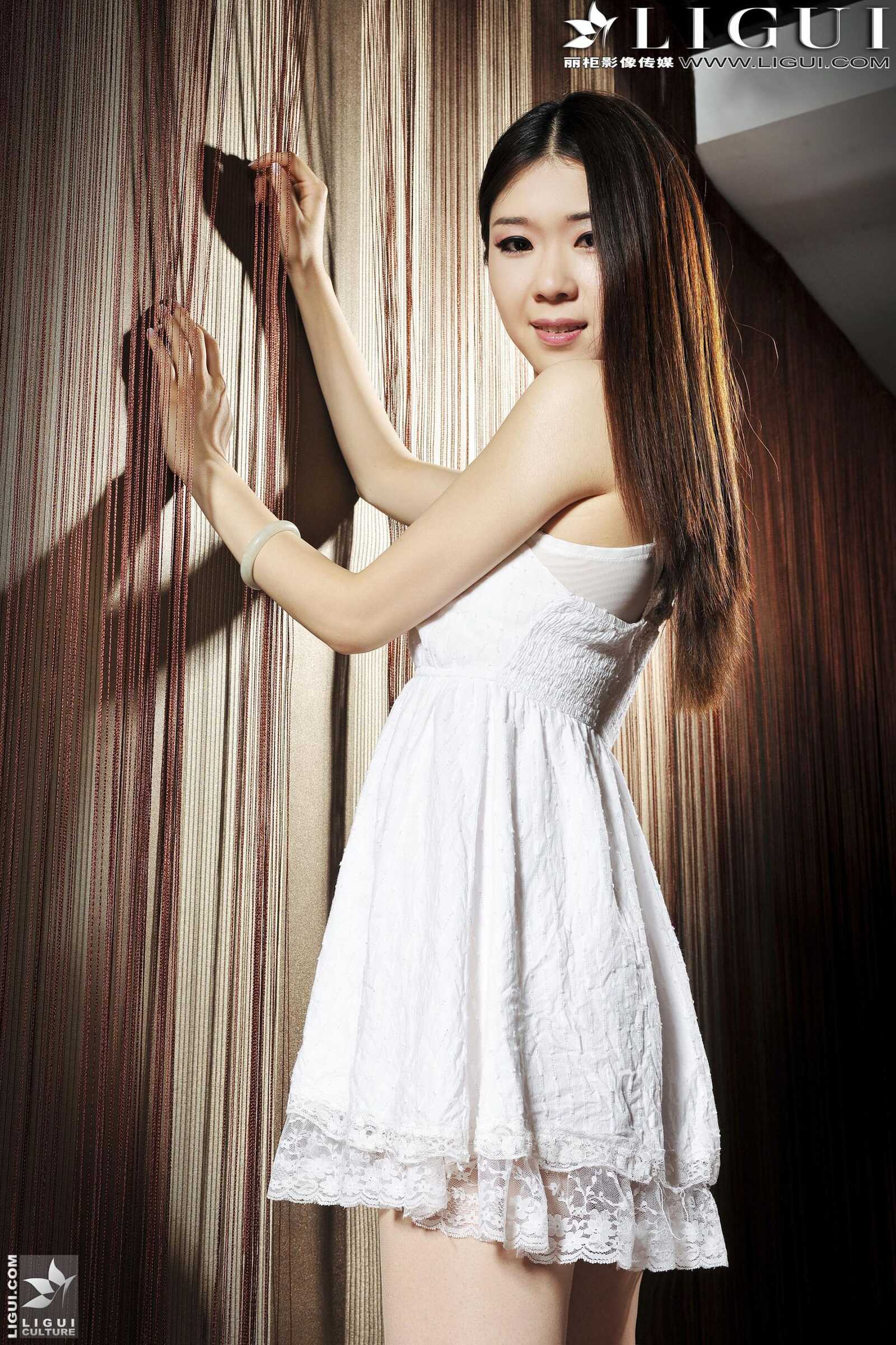 Model 美辰《清纯连衣裙少女丝足》上下全集 [丽柜第17张