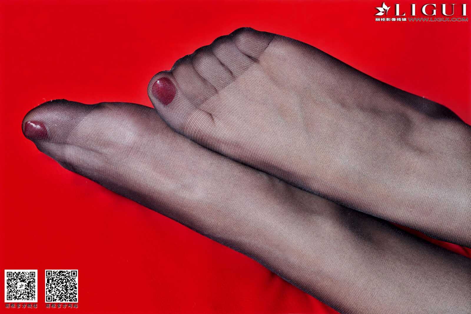 Model 安娜《黑丝高跟美足》上下全集 [丽柜LiGui第10张