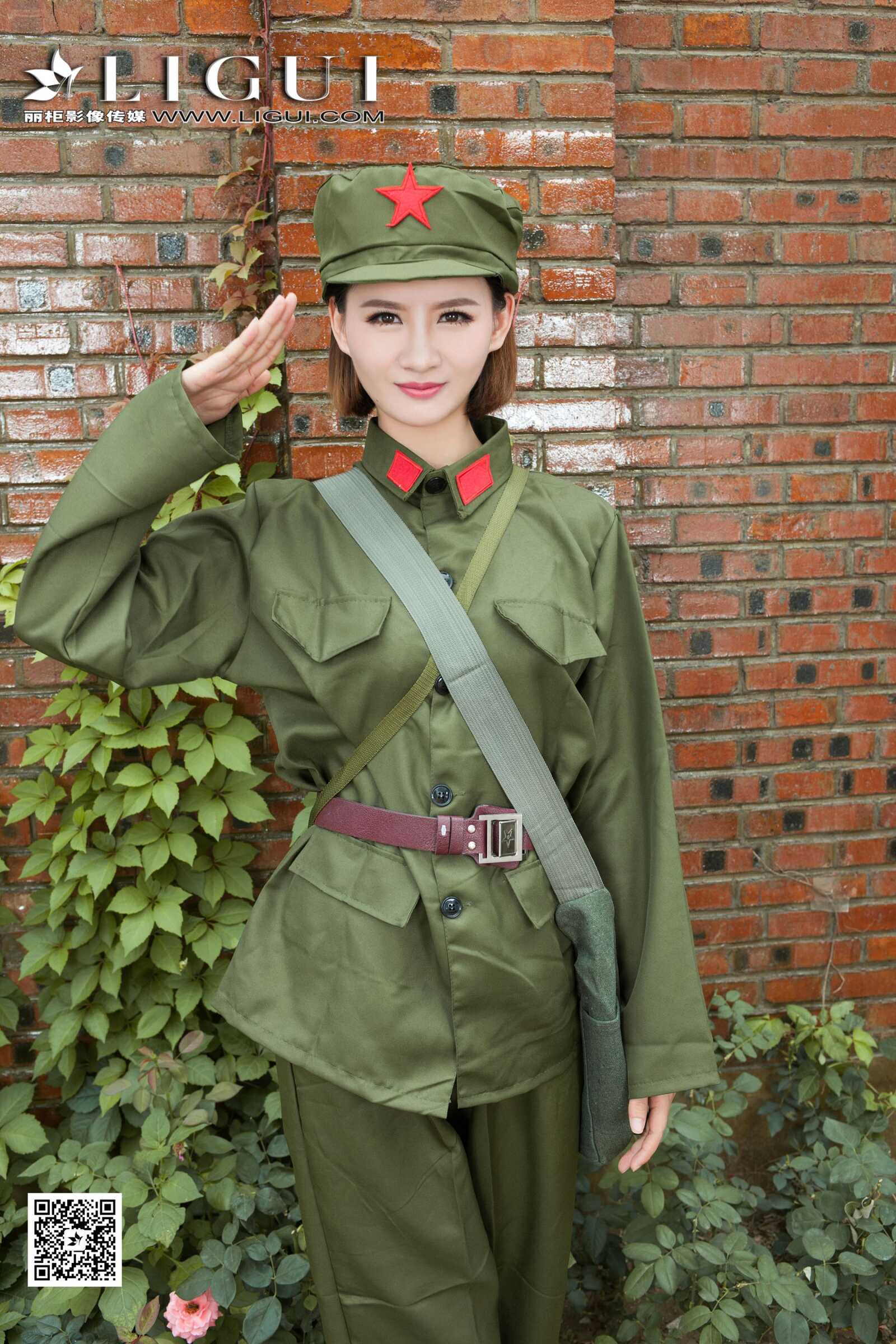 AMY《民国女兵》 [丽柜] 写真集第11张