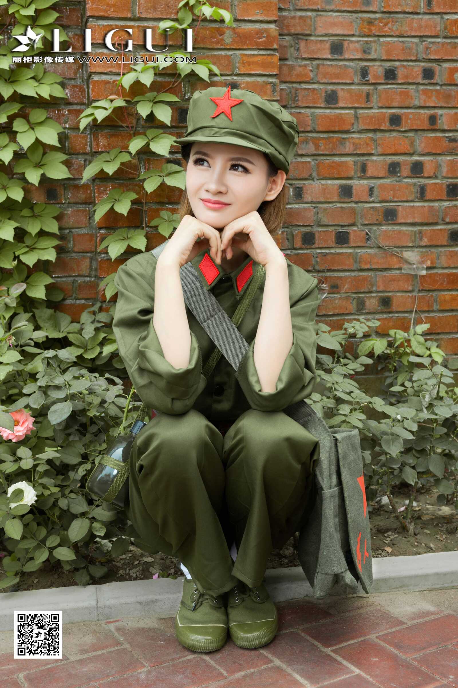 AMY《民国女兵》 [丽柜] 写真集第9张