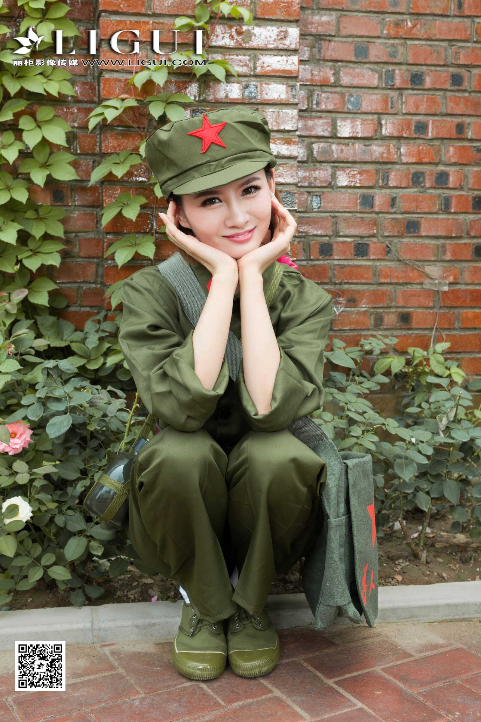 AMY《民国女兵》 [丽柜] 写真集第9张