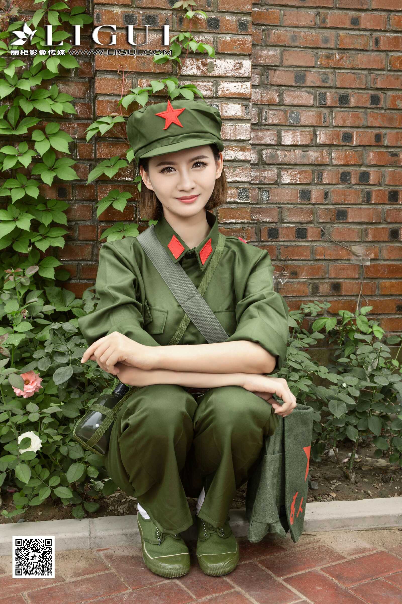 AMY《民国女兵》 [丽柜] 写真集第8张