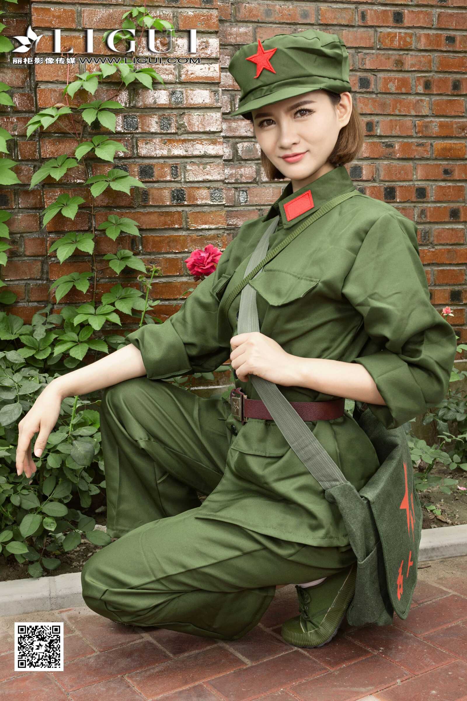 AMY《民国女兵》 [丽柜] 写真集第8张