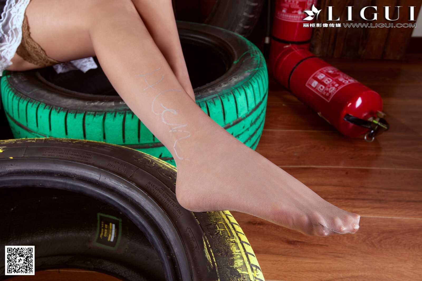 Model ALAN《灰丝蕾丝女仆》上下全集  [丽柜LiGui]第1张