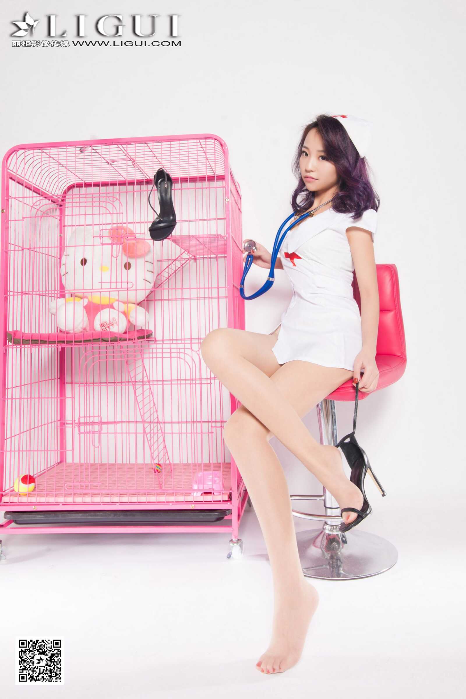 Model ALAN《护士高跟丝足》上下全集 [丽柜LiGui] 美第10张
