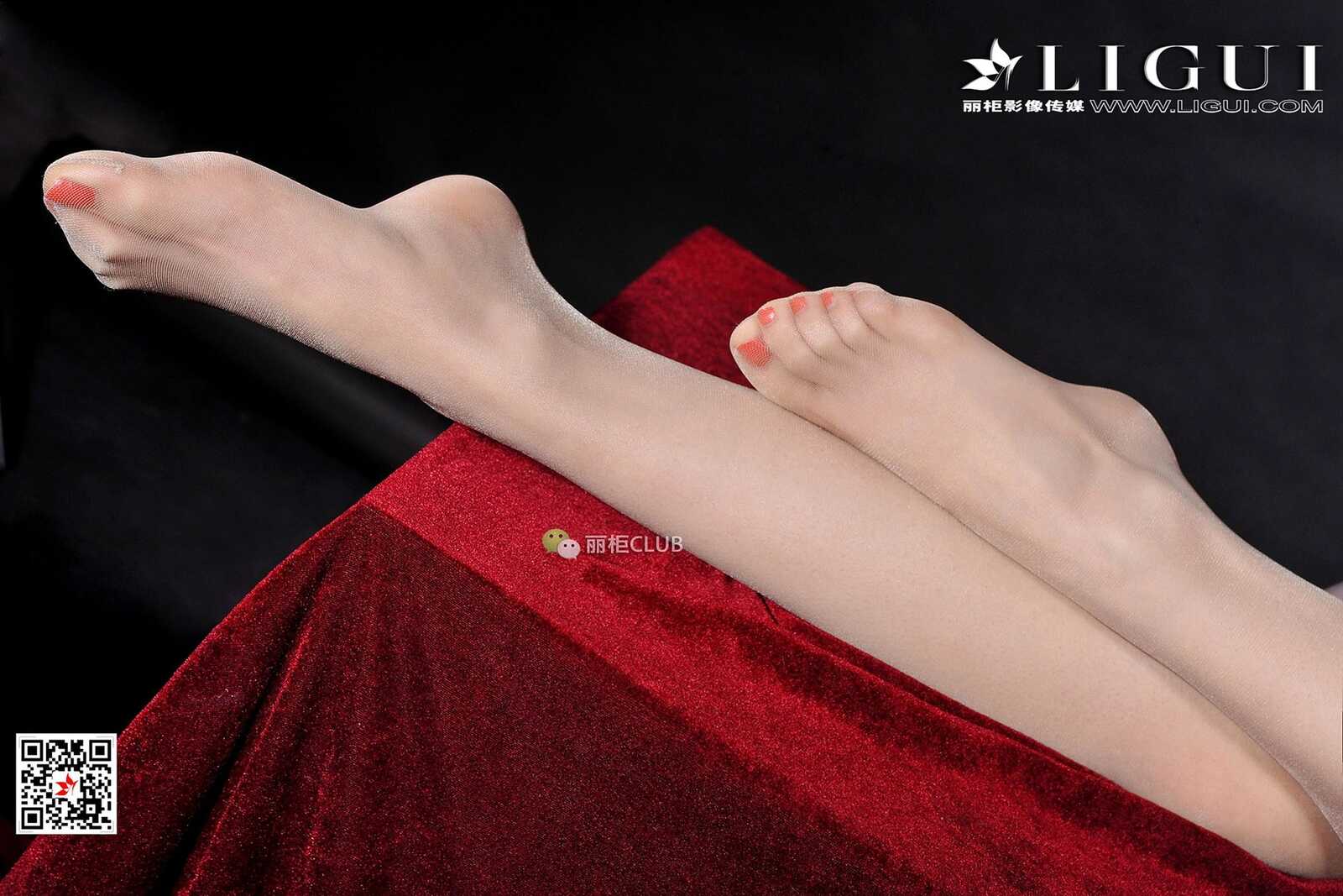 Model 美辰《肉丝玉足》 [丽柜Ligui] 写真集第7张