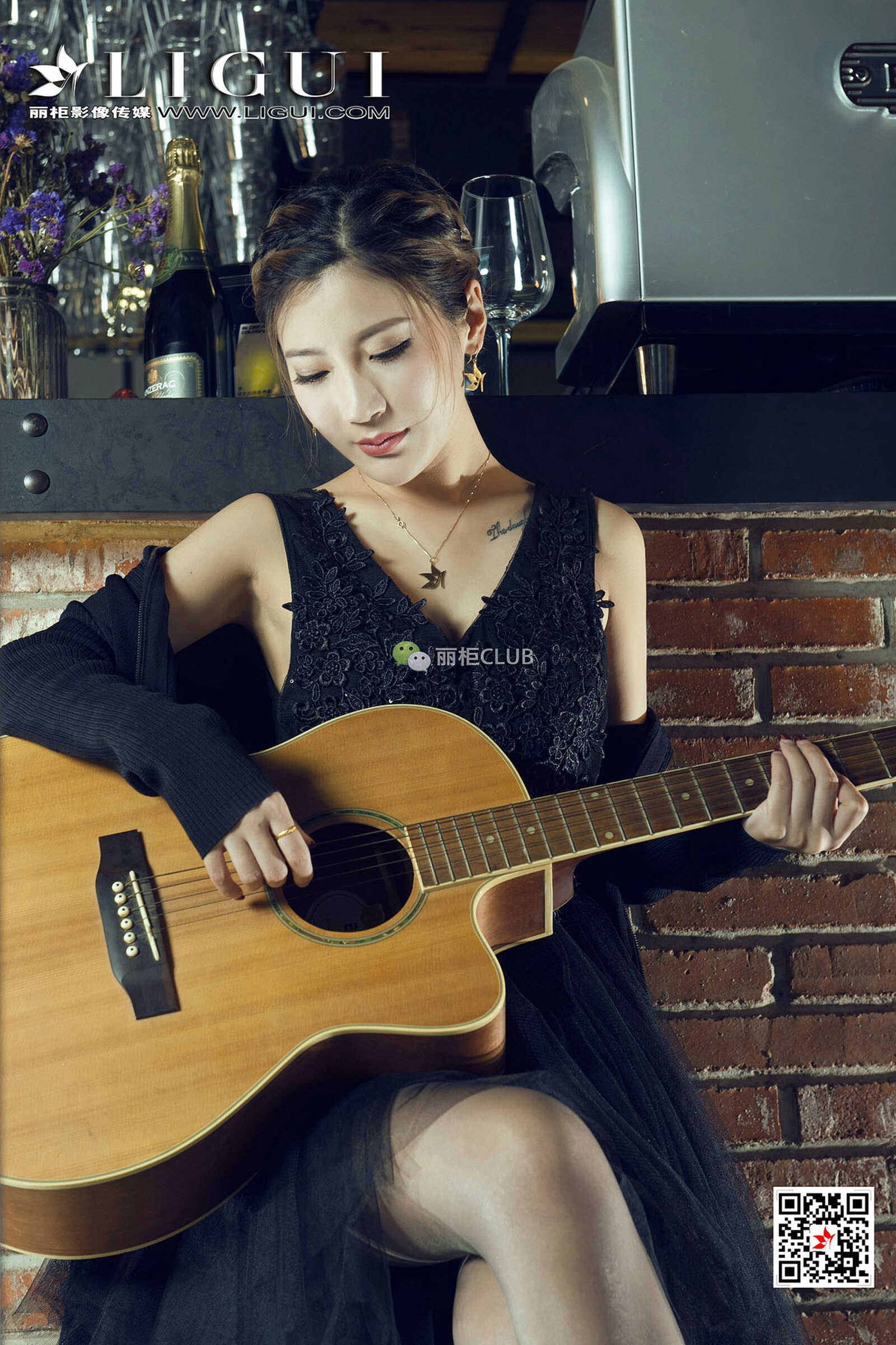 Model 悠悠《灰丝琵琶女神》 [丽柜Ligui] 写真集第15张