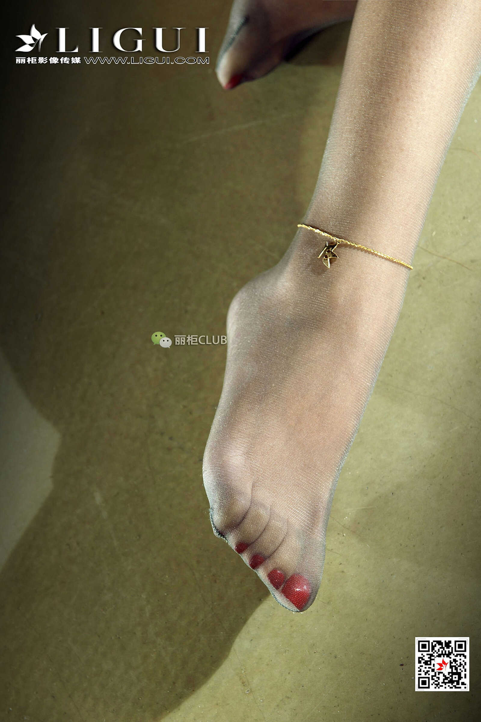 Model 悠悠《灰丝琵琶女神》 [丽柜Ligui] 写真集第2张