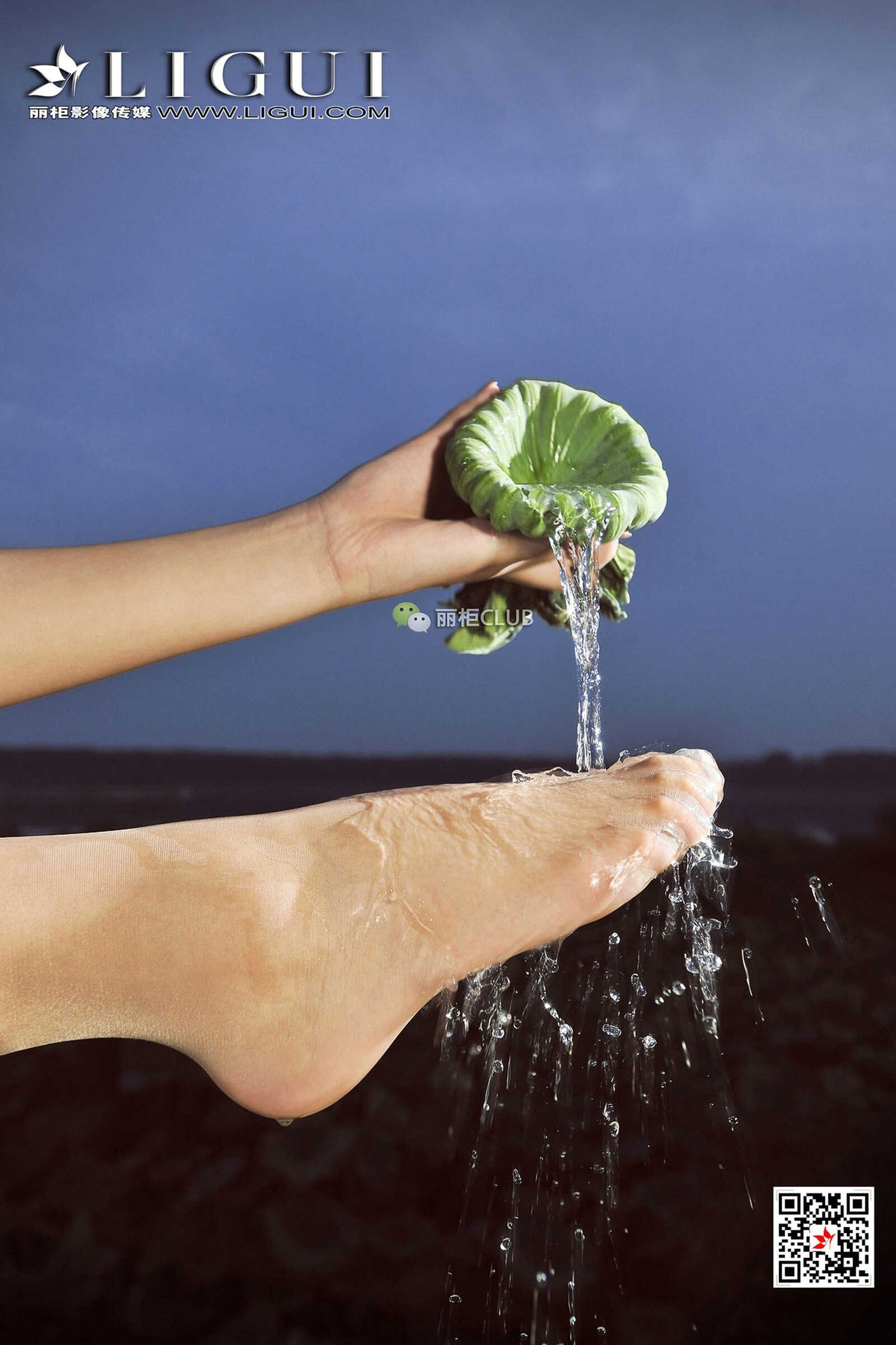 Model 腿模Amily《连衣套裙+肉丝足》 [丽柜Ligui] 写第11张