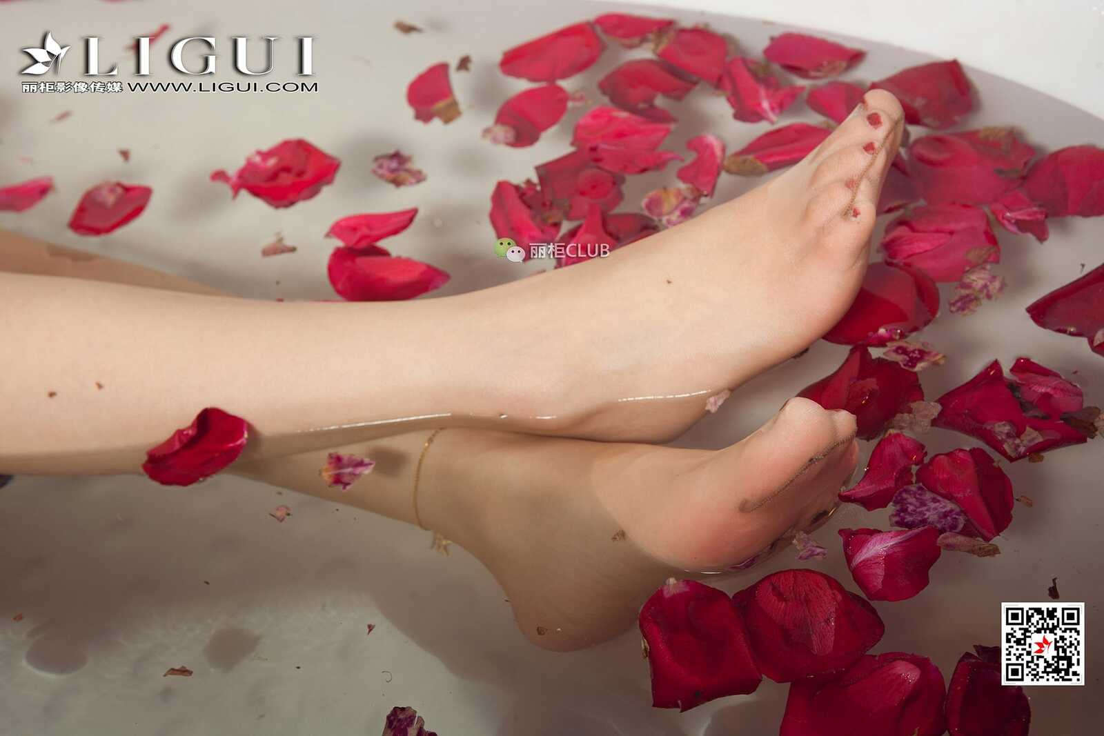 足模Yoki《私房丝足》 [丽柜Ligui] 写真集第4张