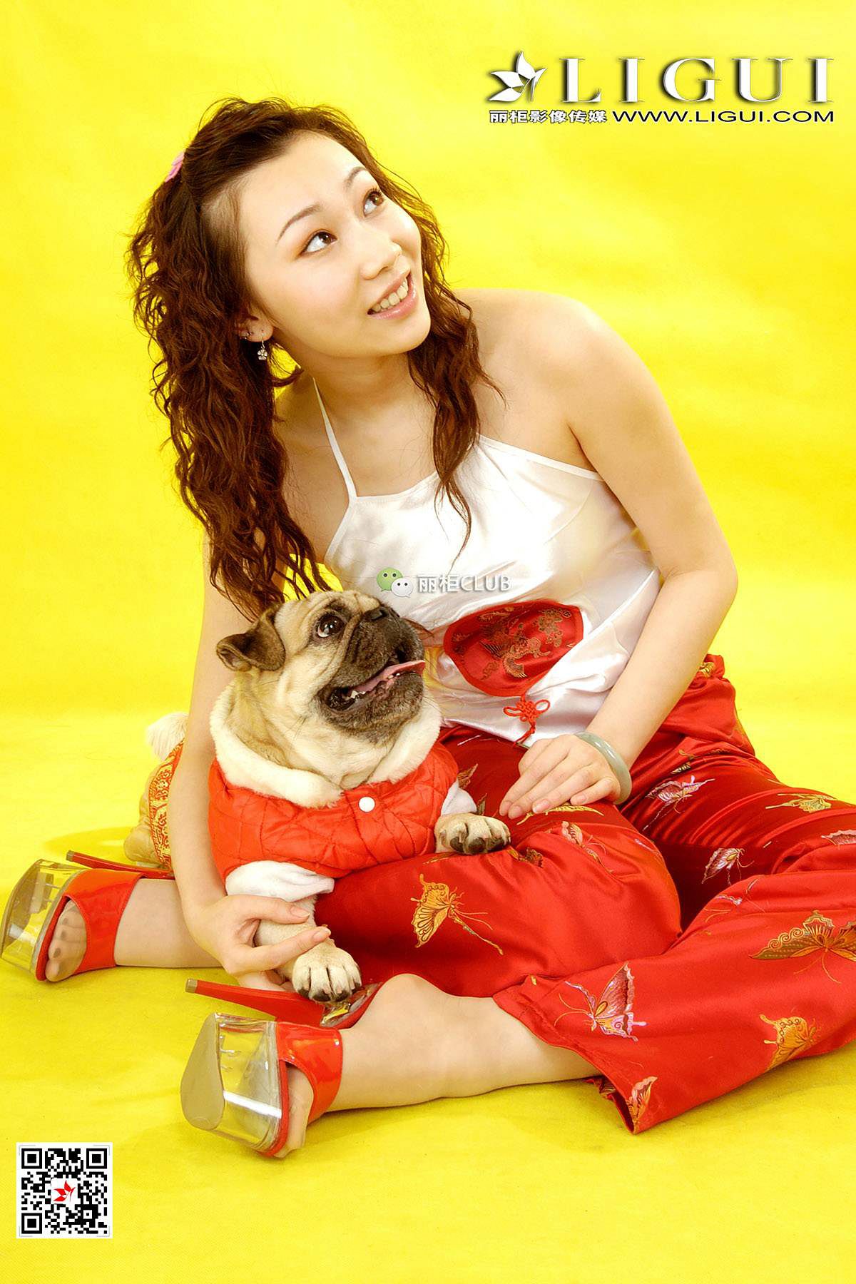 璐璐《新春丝足》 [丽柜LIGUI] 网络丽人 写真集第16张