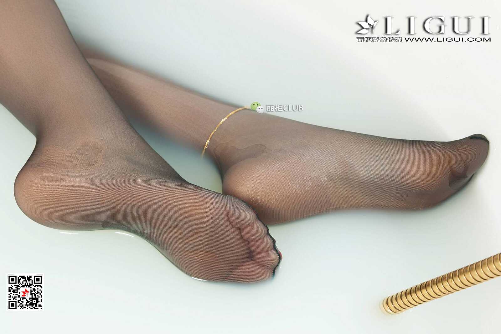 足模然然《浴缸丝足迷情》 [丽柜LIGUI] 网络丽人第10张