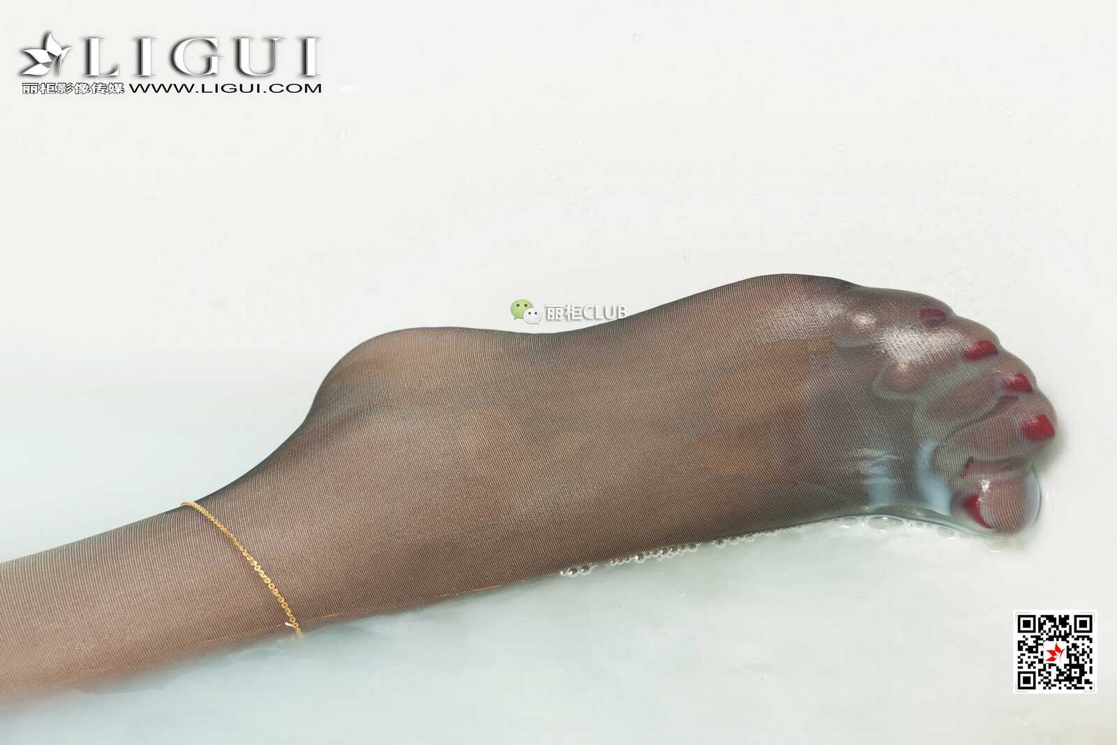 足模然然《浴缸丝足迷情》 [丽柜LIGUI] 网络丽人第4张