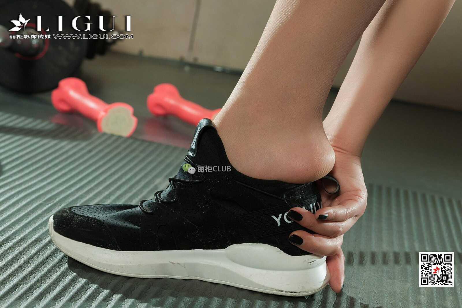 足模晨晨《健身女郎》 [丽柜LIGUI] 网络丽人 写真第5张