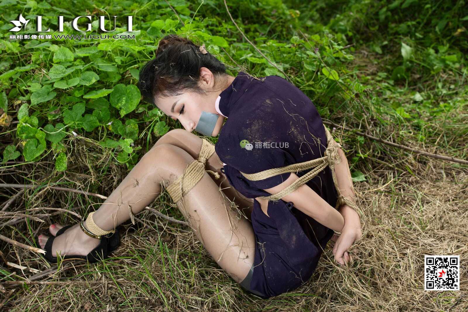 腿模思彤《外拍绳艺人体摄影》 [丽柜LIGUI] 网络第9张