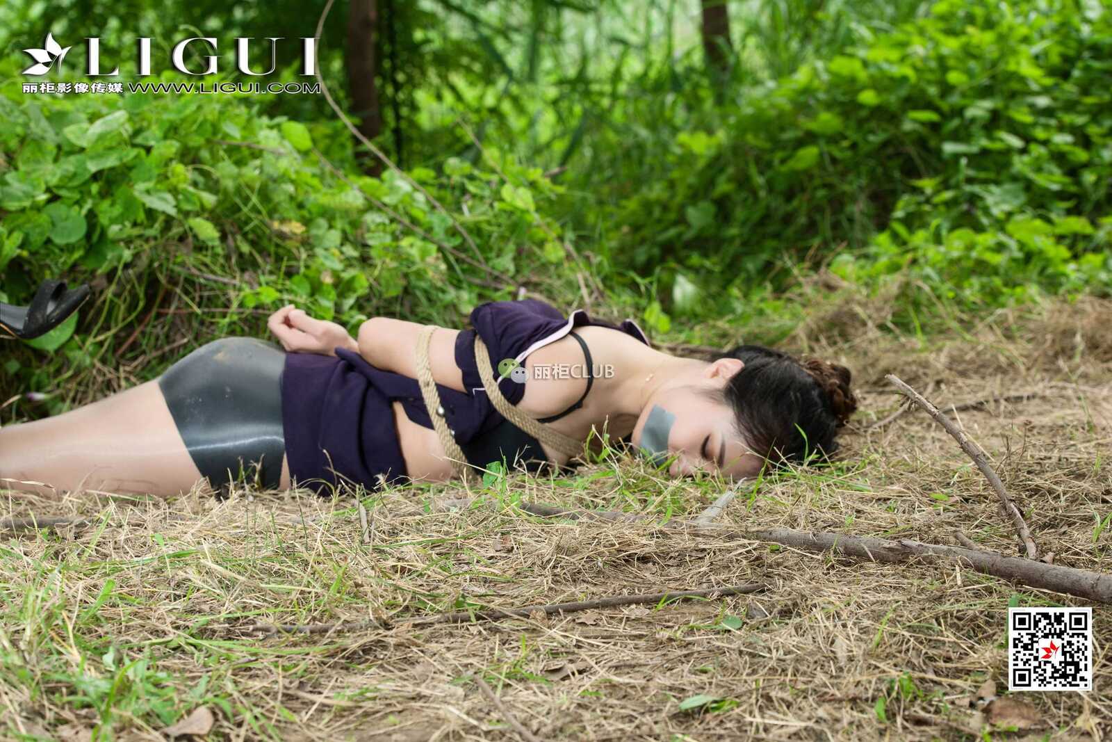 腿模思彤《外拍绳艺人体摄影》 [丽柜LIGUI] 网络第1张