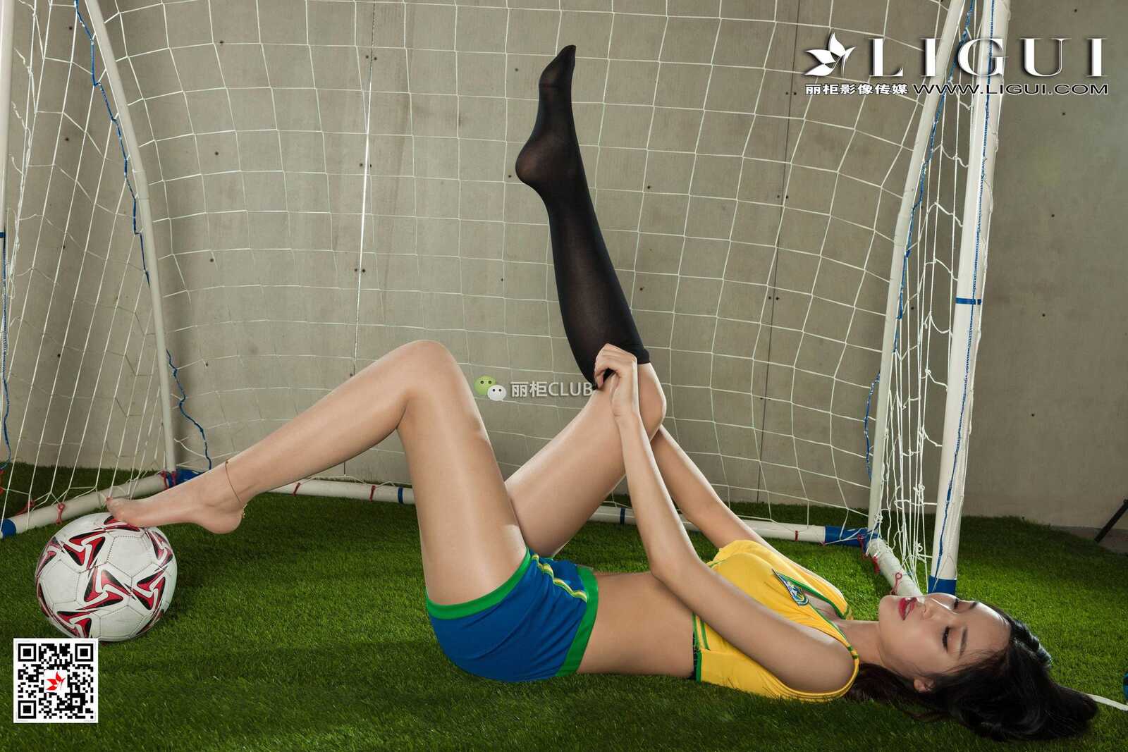 腿模雪糕《足球宝贝丝足》 [丽柜LIGUI] 网络丽人第8张