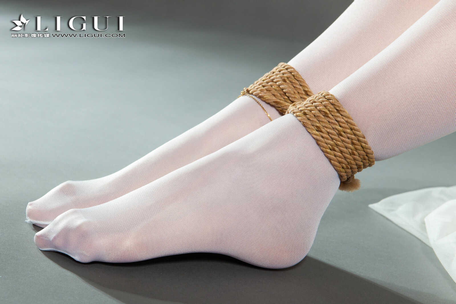 筱筱《蕾丝长裙美束》 [丽柜Ligui] 美腿丝足写真第3张