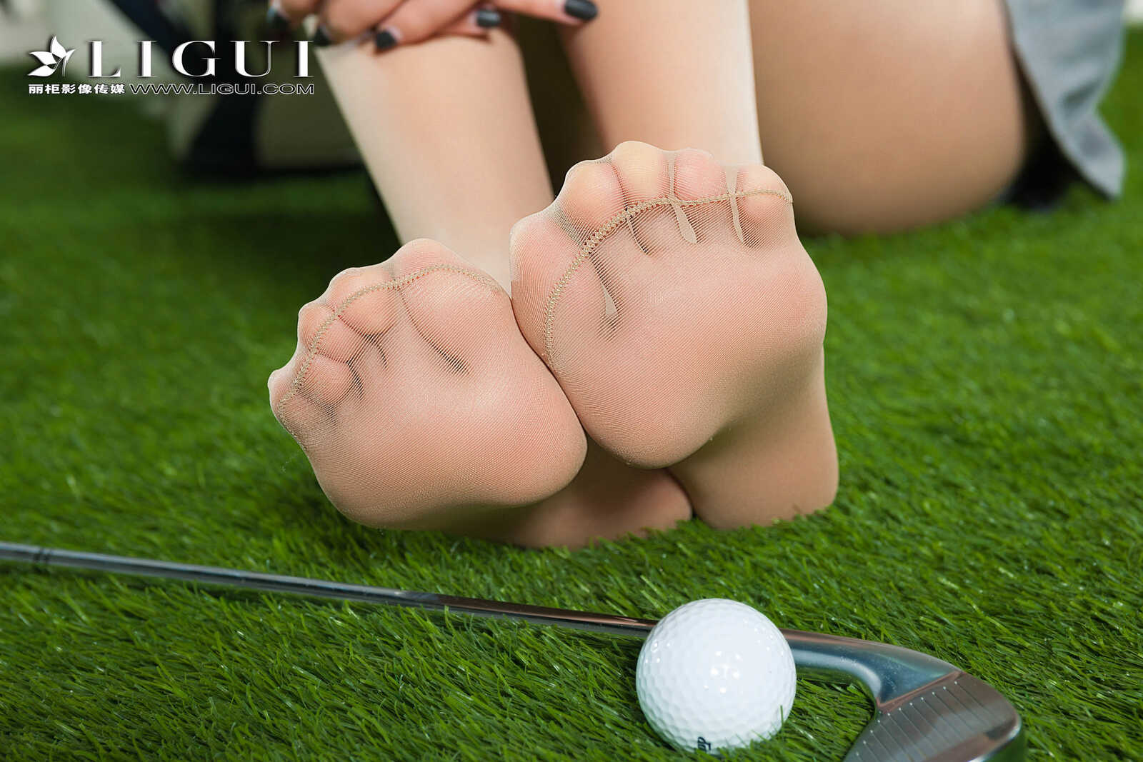 腿模敏儿《高尔夫少女》 [丽柜Ligui] 网络丽人 写第5张