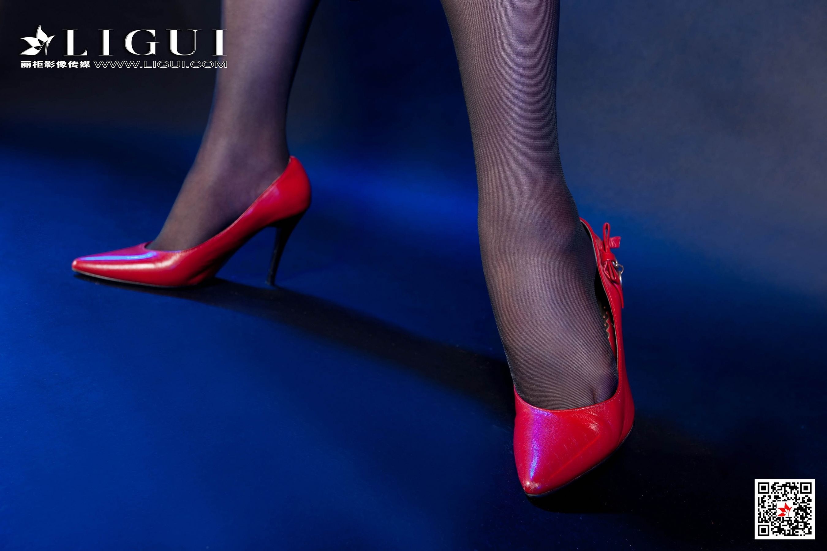 佳怡《性感黑丝皮衣》 [丽柜Ligui] 写真集第3张