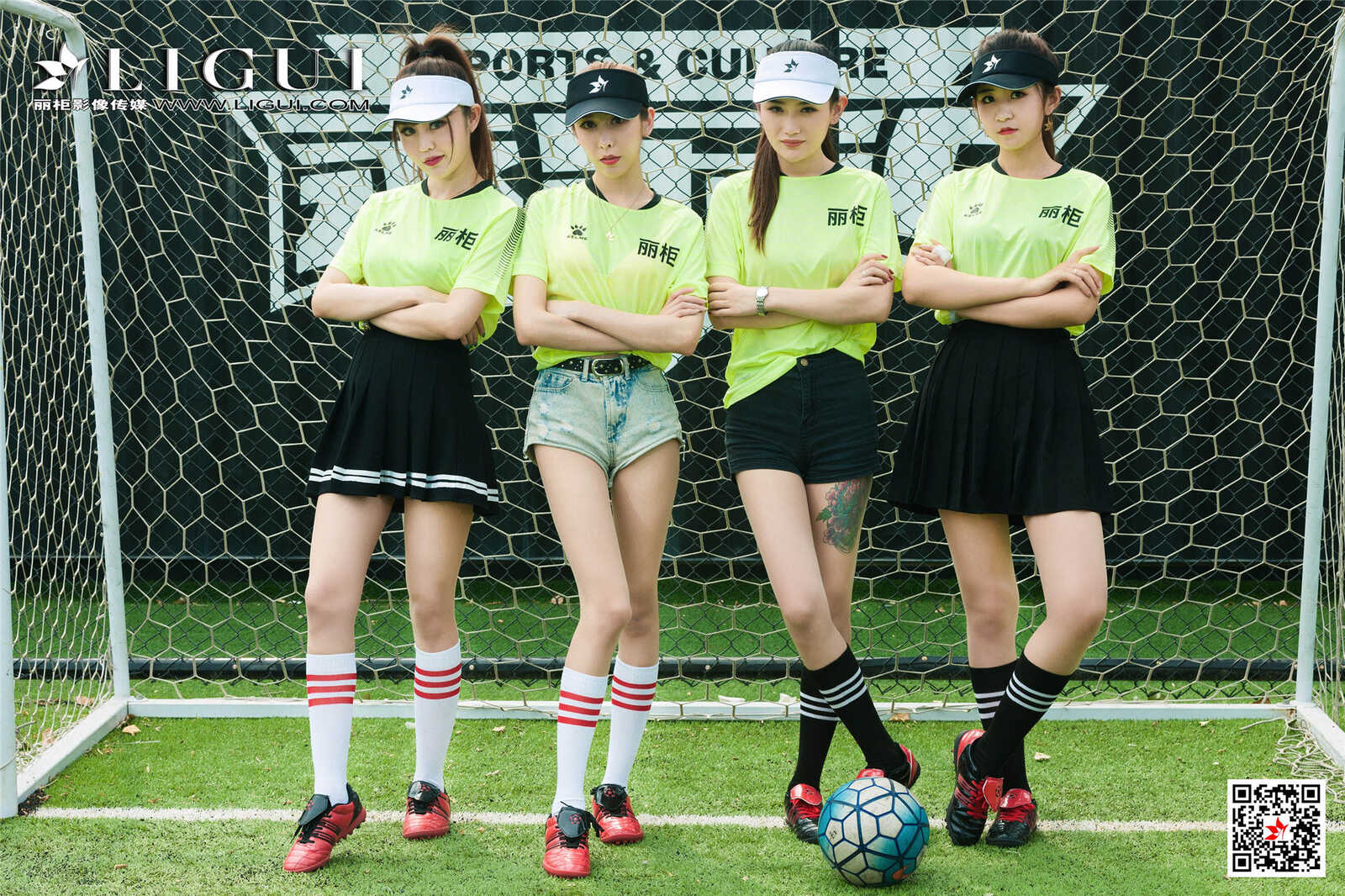 兔子&amp;amp;凉儿&amp;amp;甜甜&amp;amp;允娜《足球丝足》 [丽柜第10张