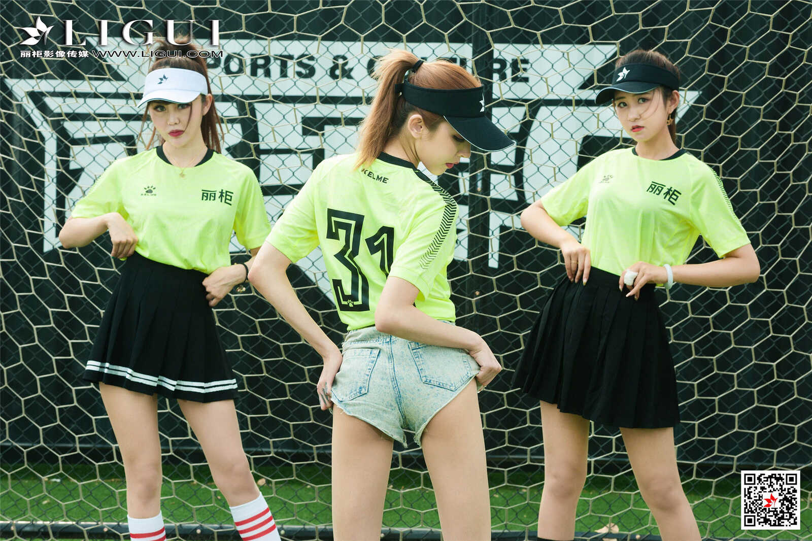 兔子&amp;amp;凉儿&amp;amp;甜甜&amp;amp;允娜《足球丝足》 [丽柜第8张