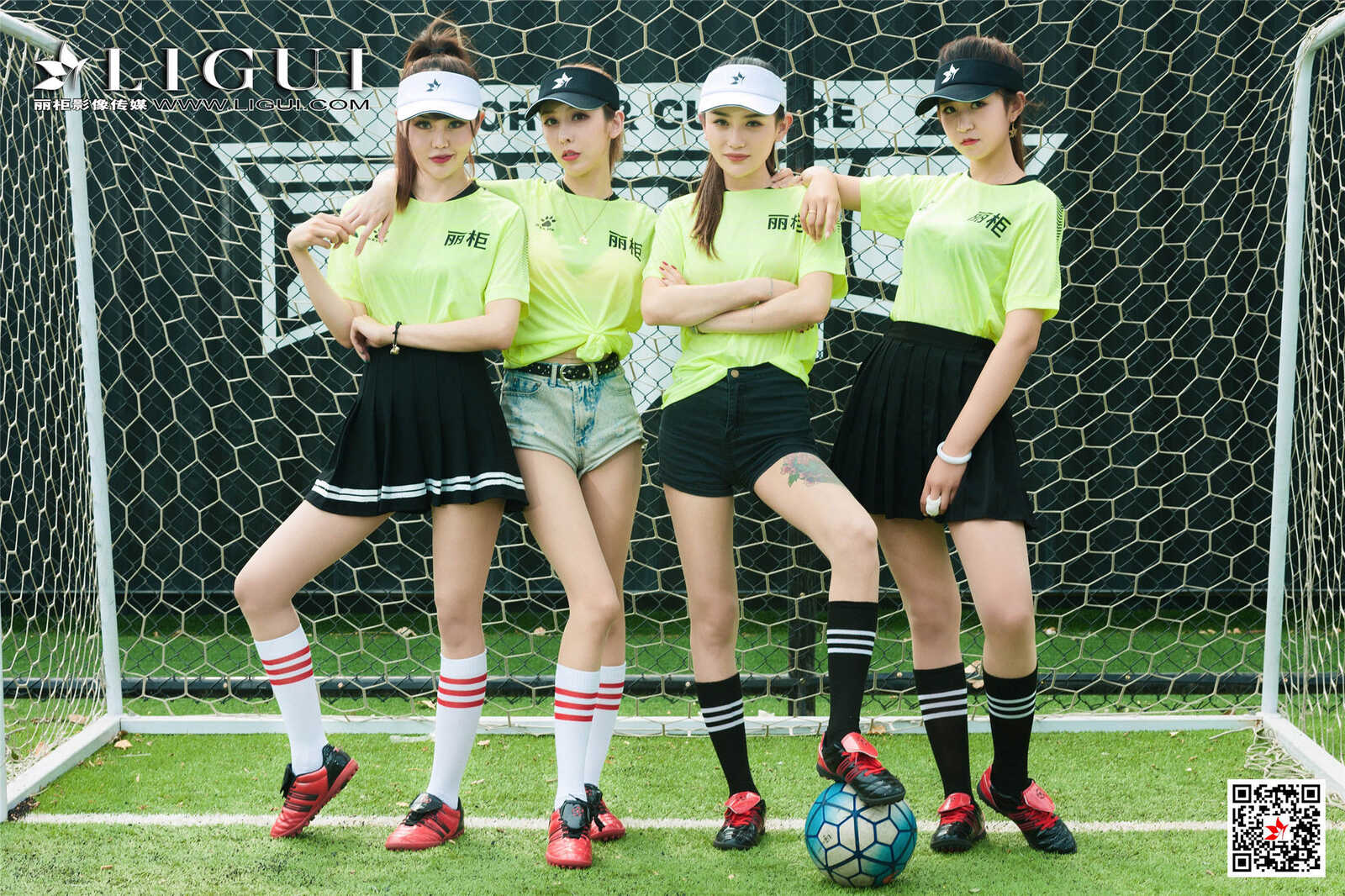 兔子&amp;amp;凉儿&amp;amp;甜甜&amp;amp;允娜《足球丝足》 [丽柜第7张