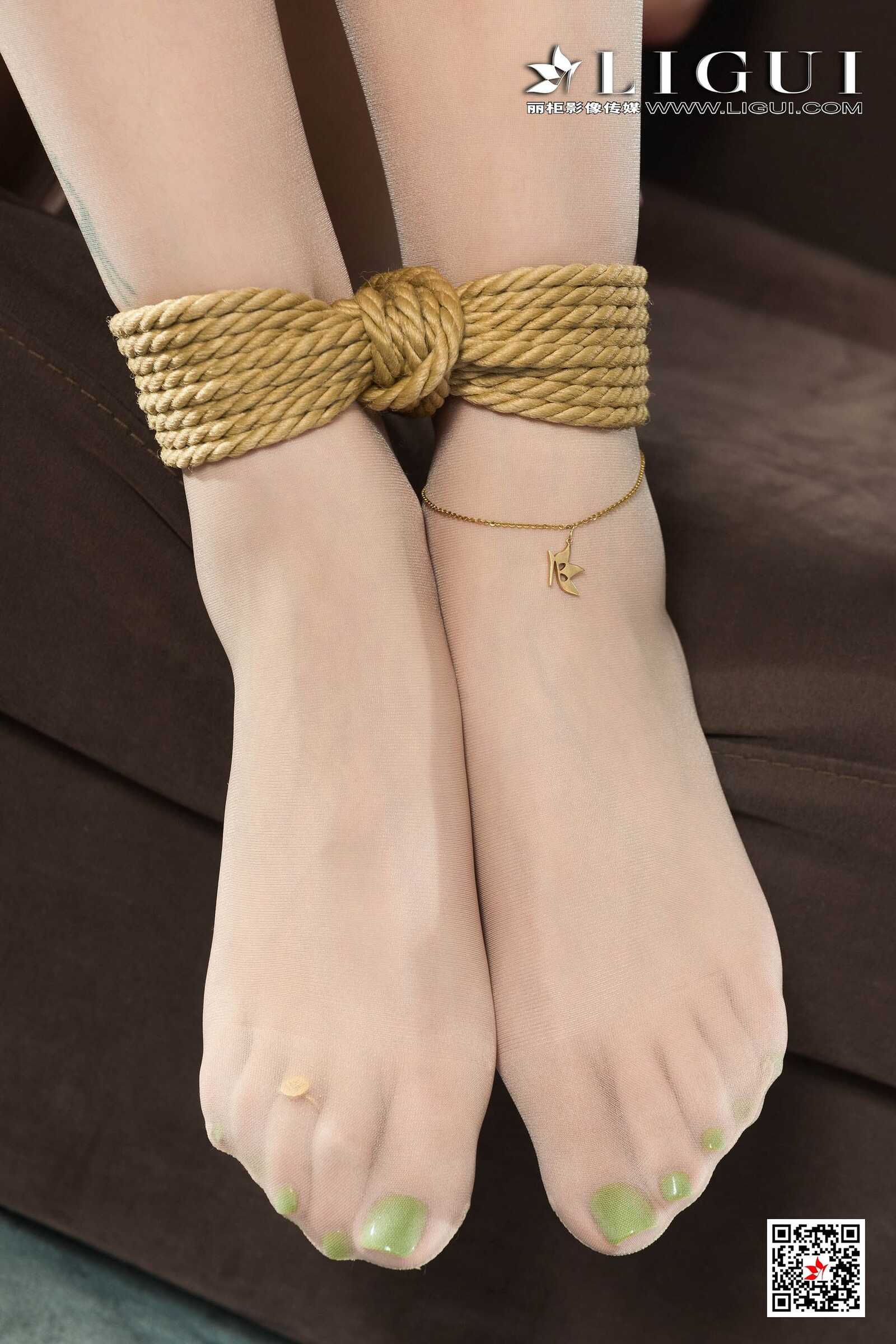 甜甜《护士捆绑诱惑》 [丽柜美束Ligui] 丝袜绳艺第14张