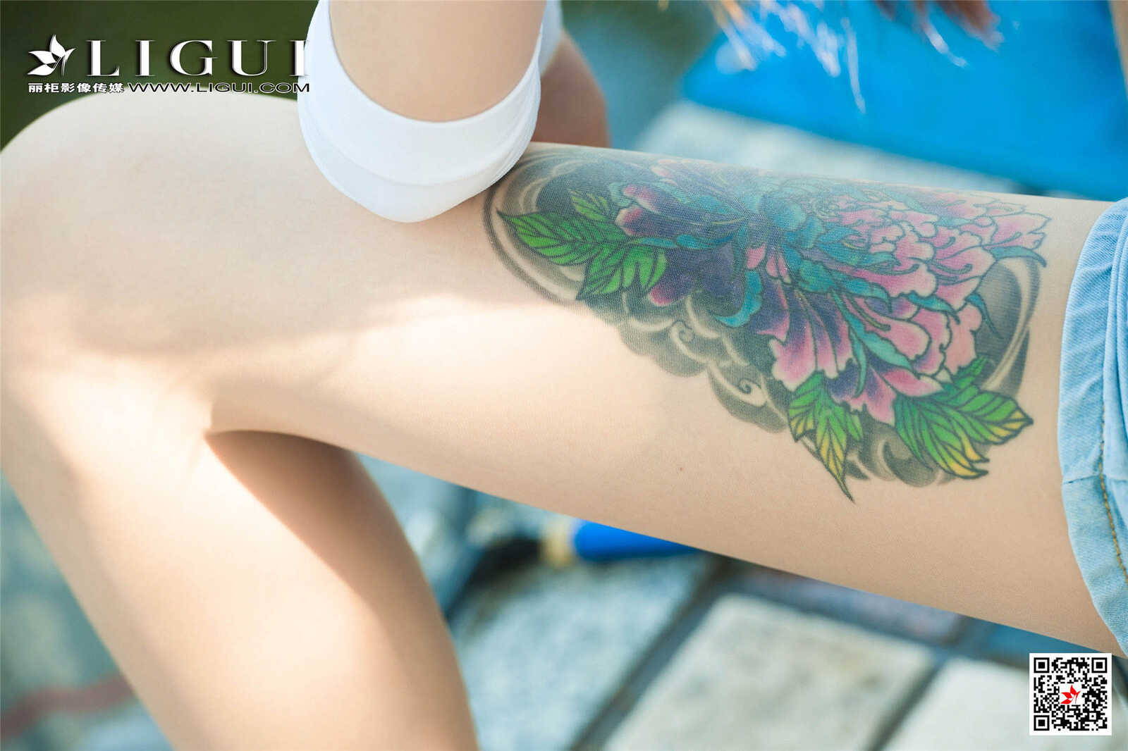 文静&amp;amp;然然《垂钓园丝足》 [丽柜LIGUI] 网络丽人第6张