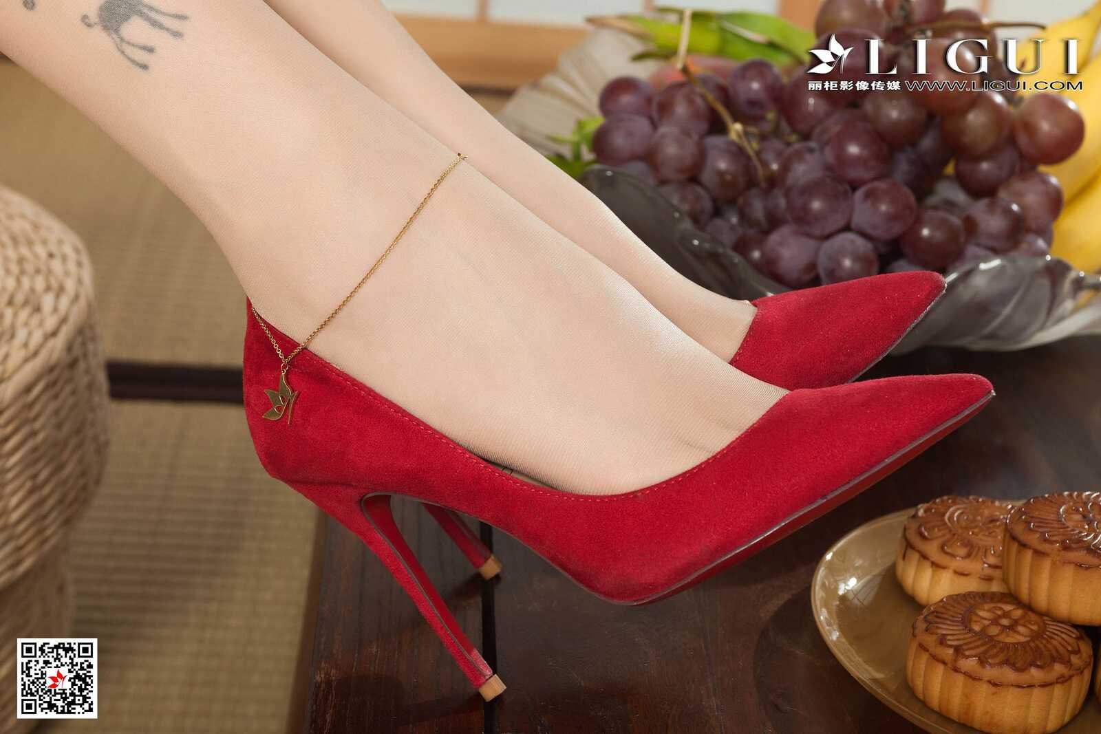 甜甜《月饼丝足诱惑》 [丽柜LIGUI] 网络丽人 写真第3张