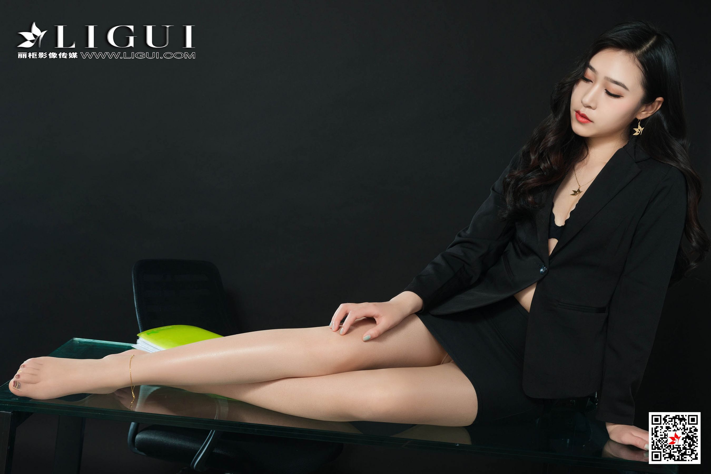 Model 小迪《肉丝OL高跟美腿》 [丽柜LiGui] 网络丽人第8张