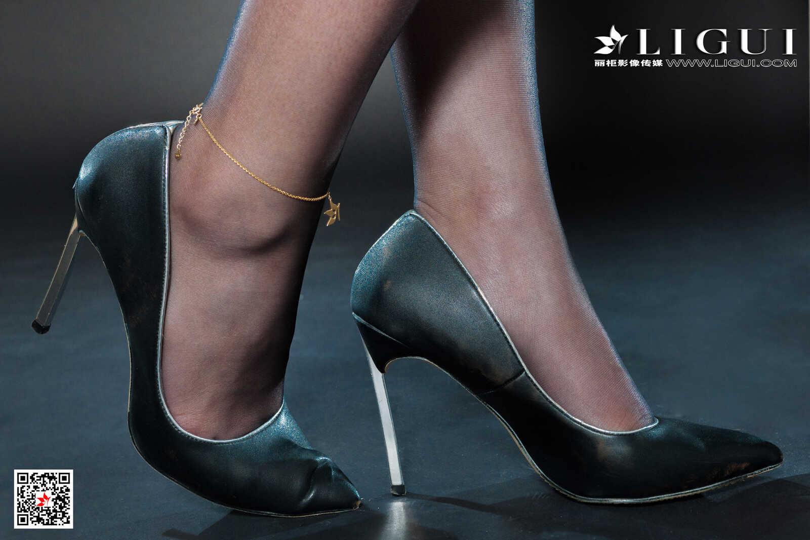 腿模Xilly《监狱黑丝女王》 [丽柜Ligui] 写真集第15张