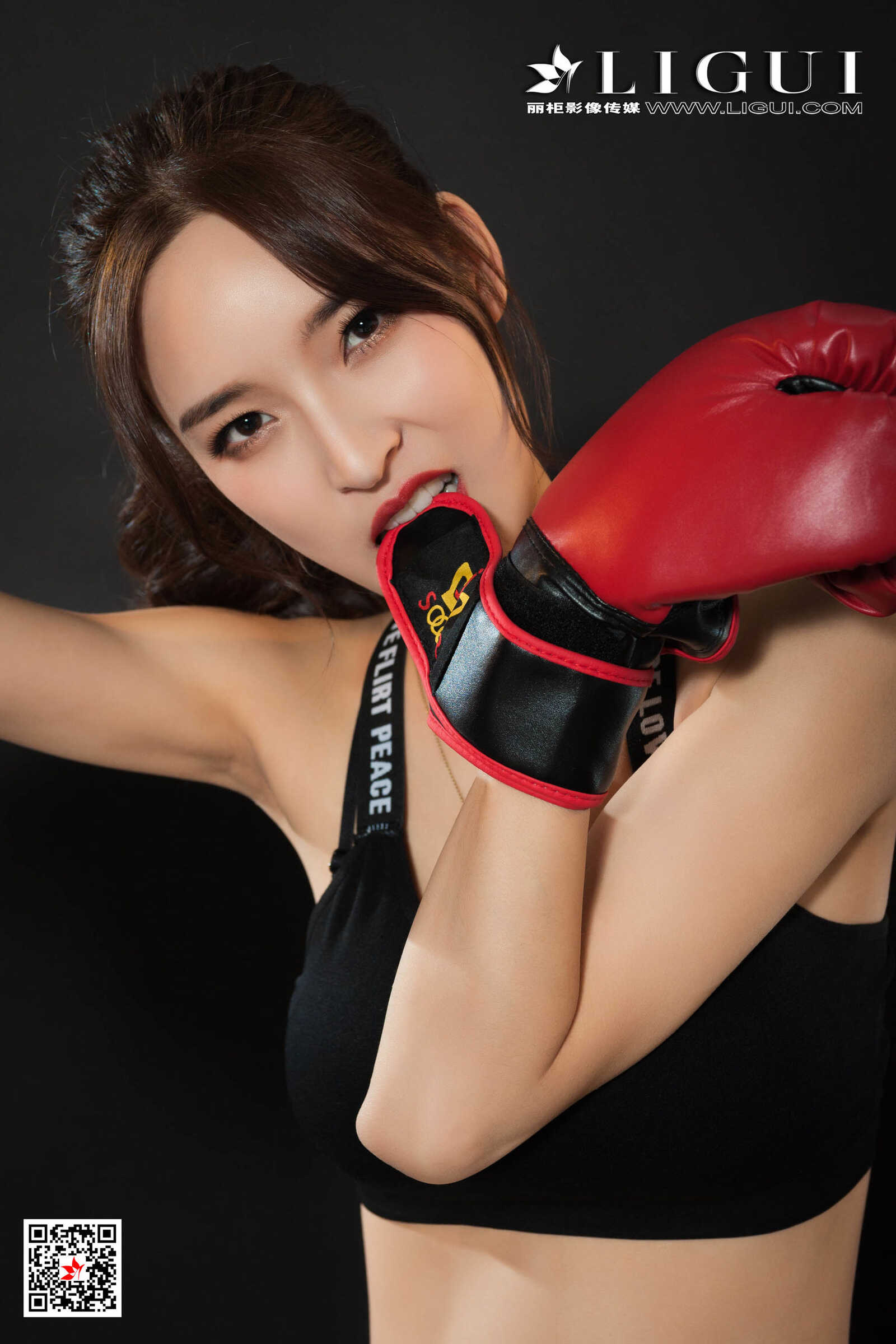 腿模雪糕《拳击丝足少女》 [丽柜Ligui] 网络丽人第13张
