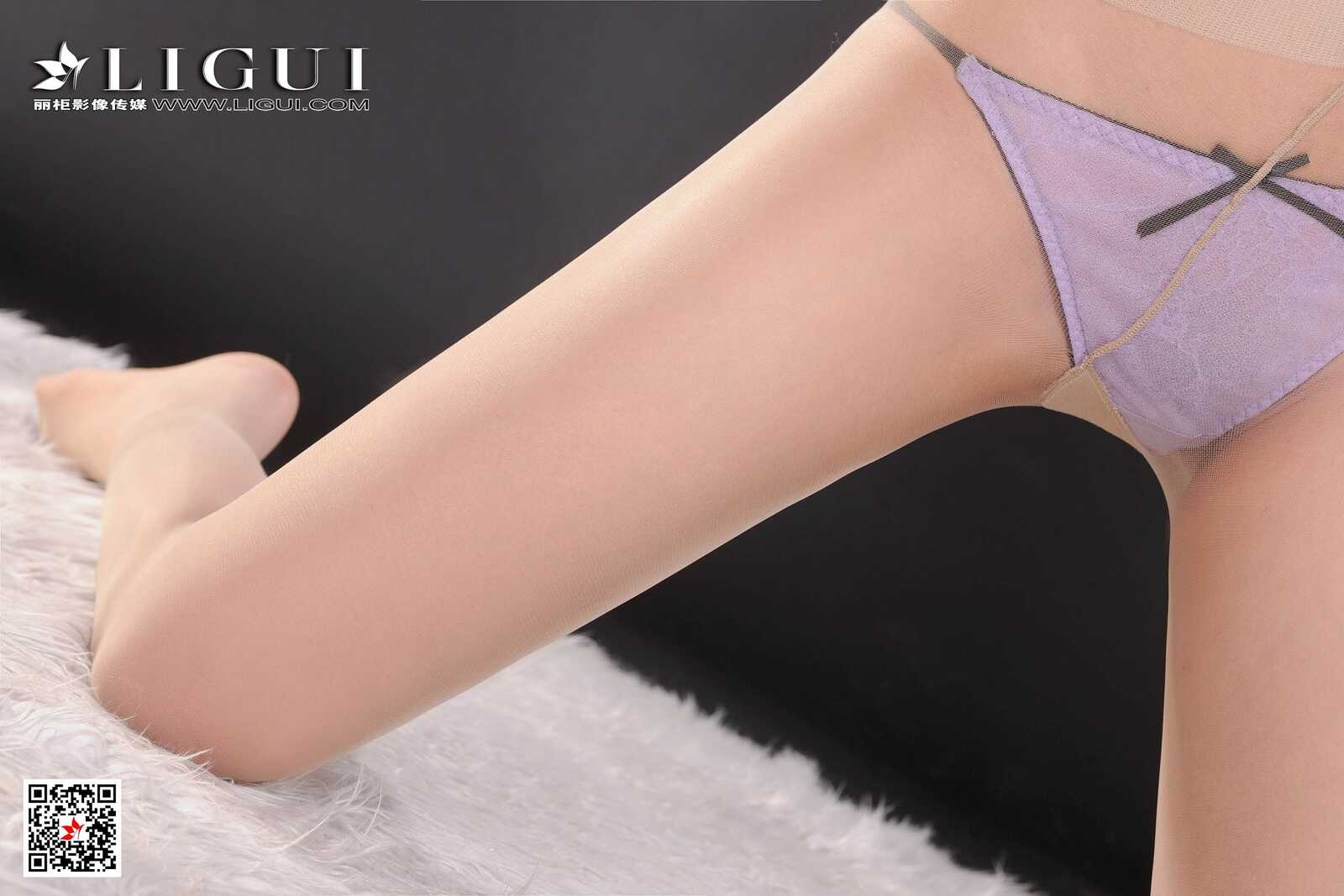 刘聃《性感肉丝袜》 [丽柜Ligui] 网络丽人 写真集第6张