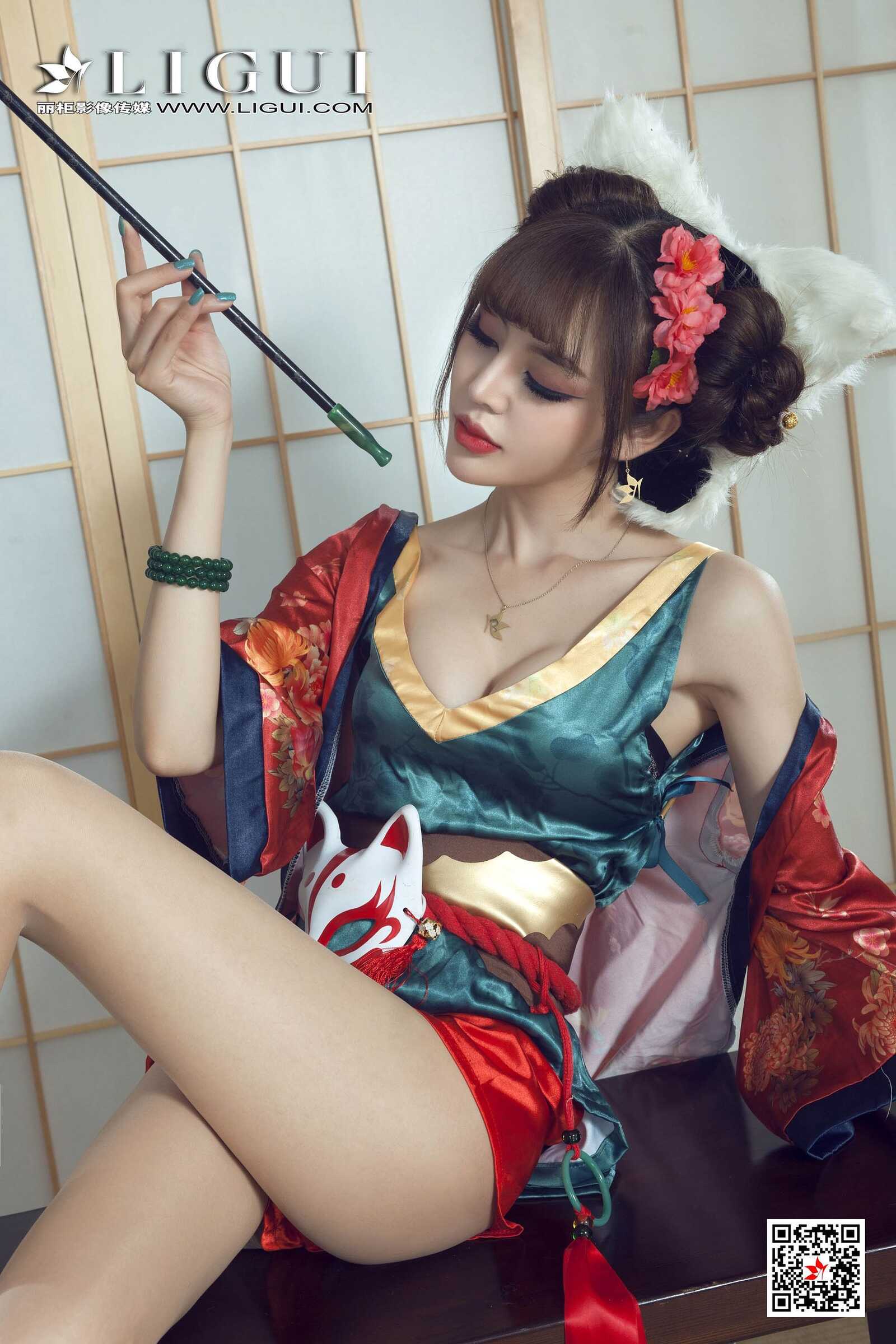 Model 凉儿《古典玉足》 [丽柜Ligui] 写真集第10张