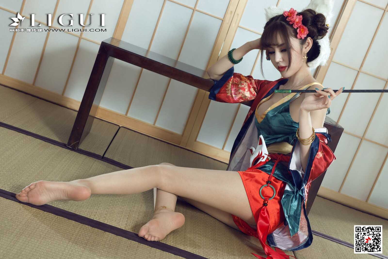 Model 凉儿《古典玉足》 [丽柜Ligui] 写真集第5张