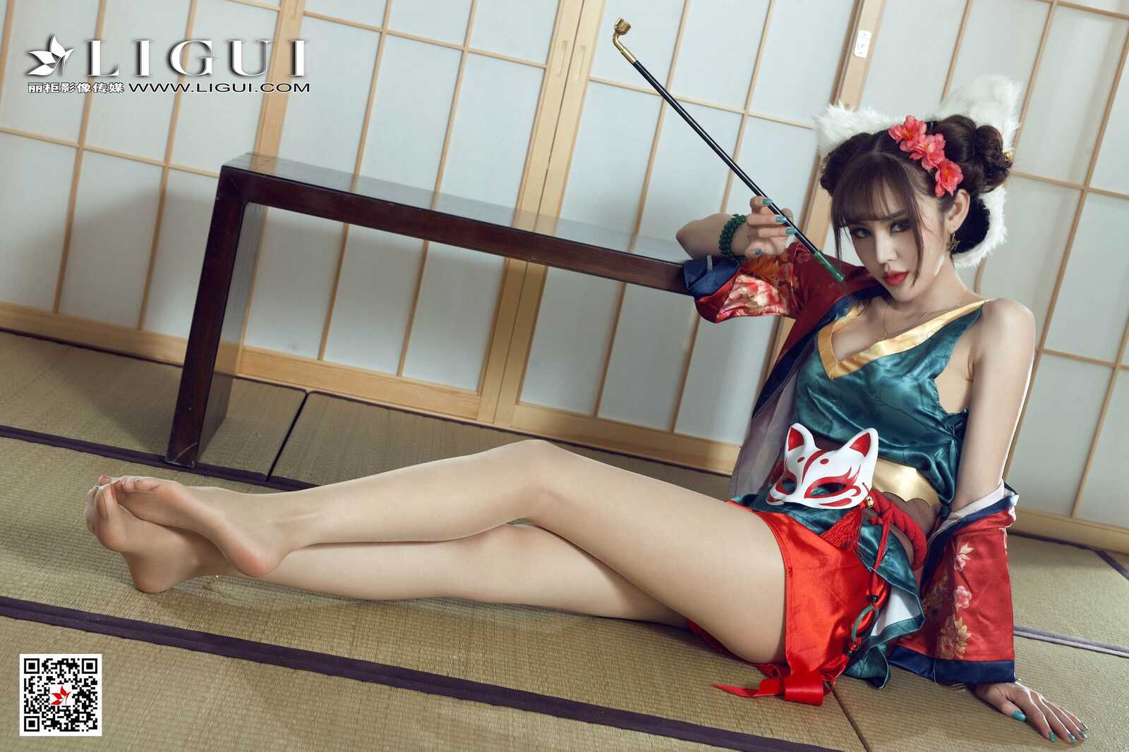 Model 凉儿《古典玉足》 [丽柜Ligui] 写真集第5张